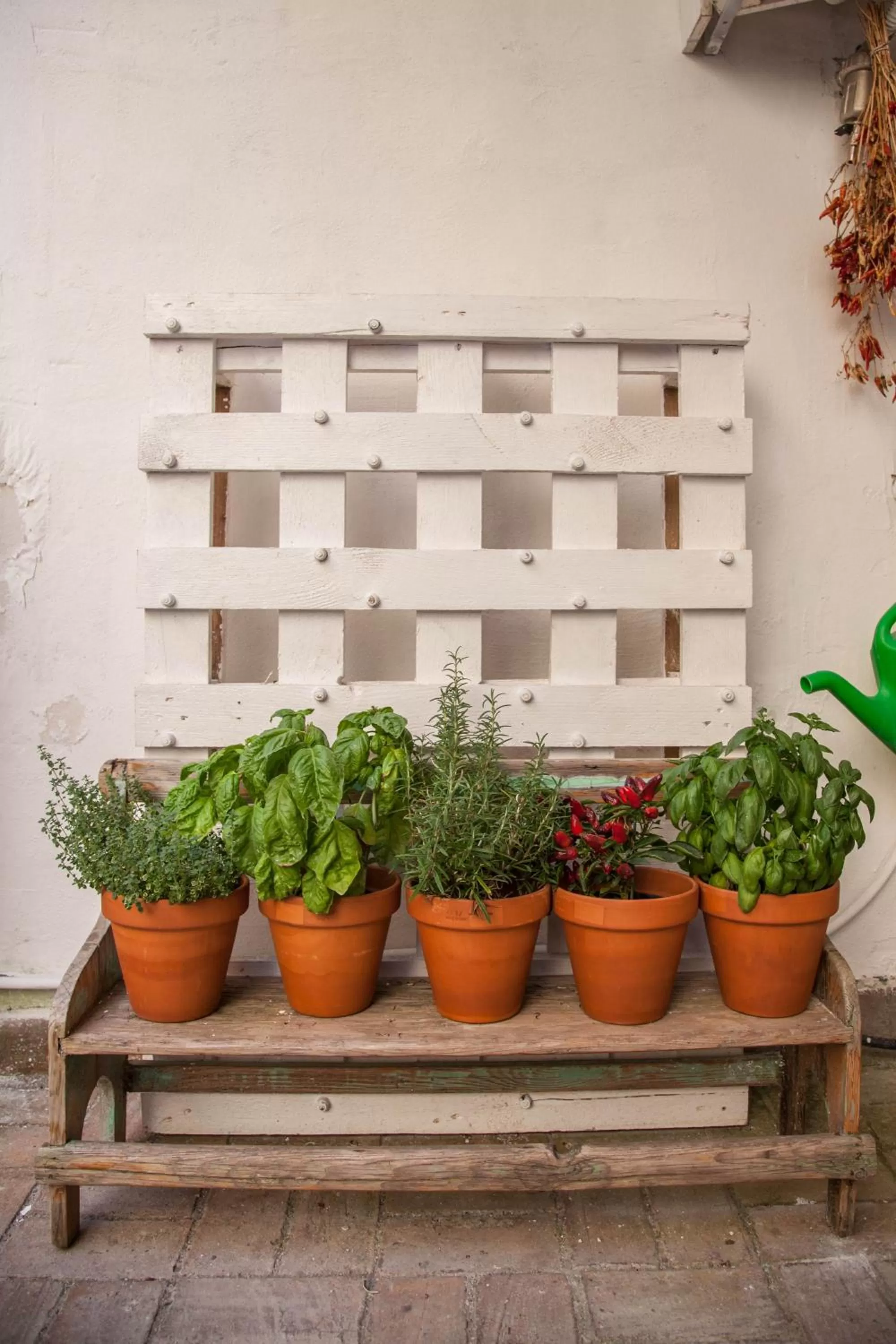 Decorative detail in Borgo Vergini Garden B&B