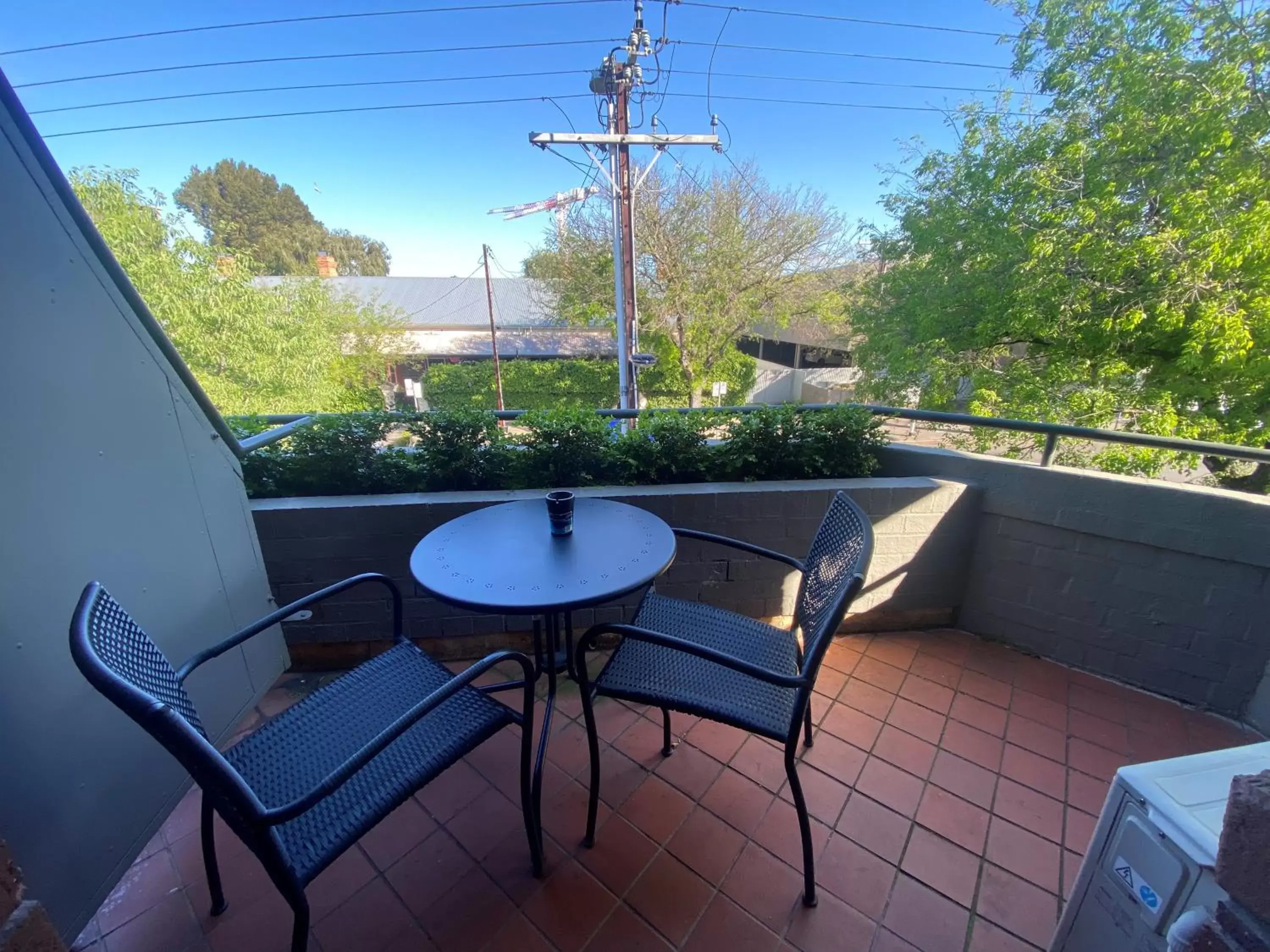 Balcony/Terrace in Adelaide Inn