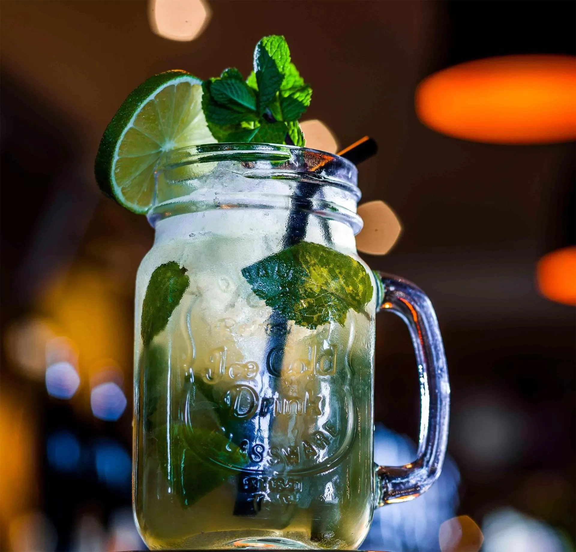 Drinks in The White Lion Hotel