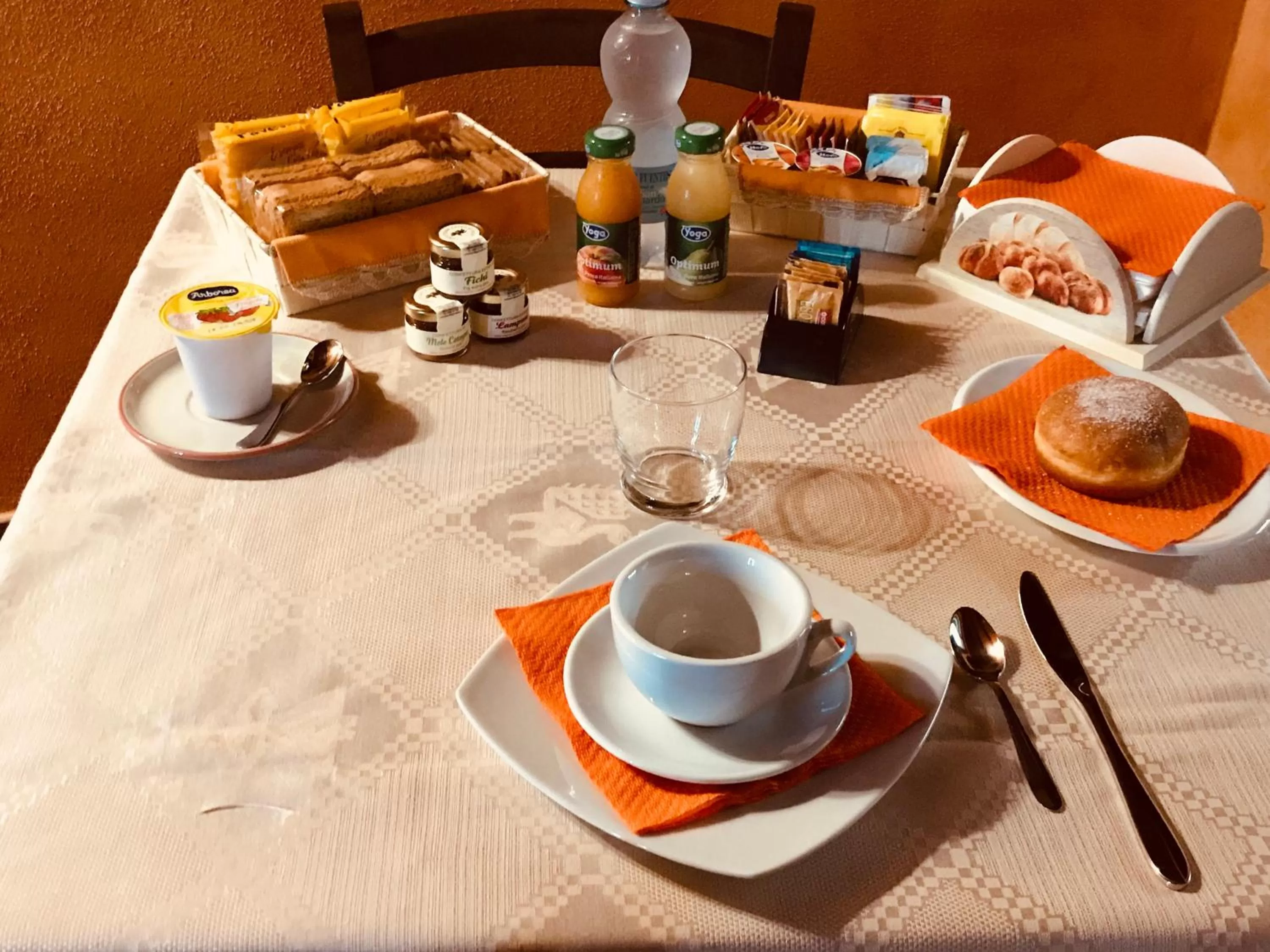 Italian breakfast, Breakfast in B&B Linu Ruiu