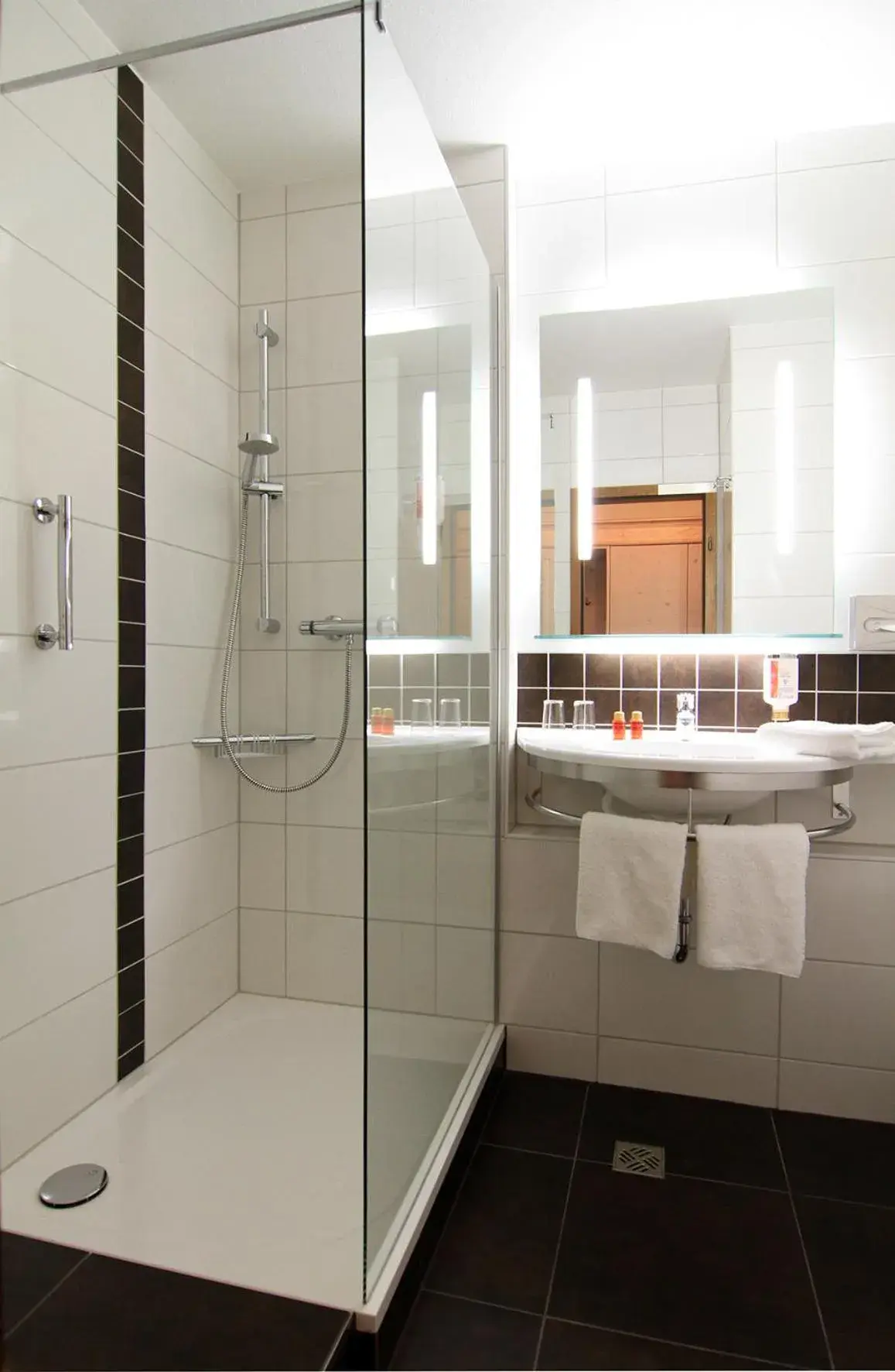 Bathroom in AMBER HOTEL Bavaria
