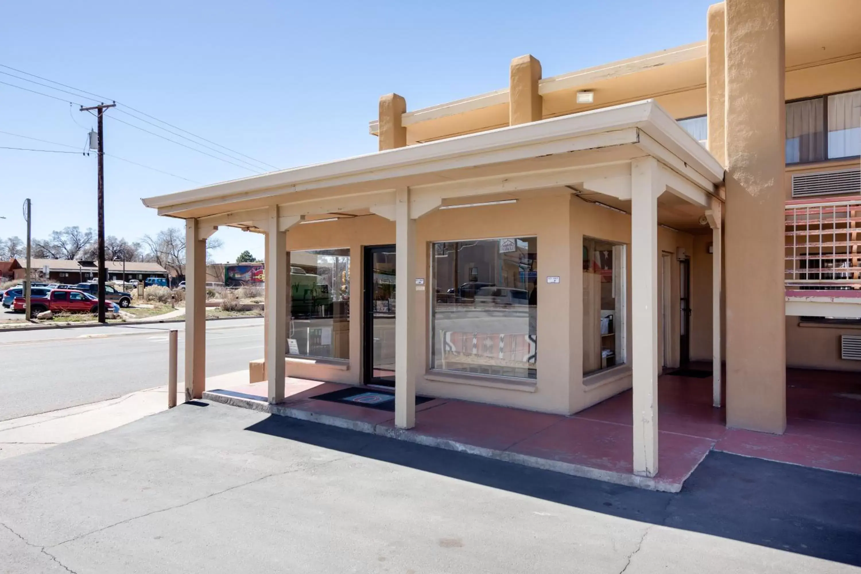 Facade/entrance in Motel 6-Santa Fe, NM - Downtown