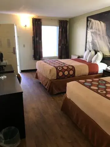 Bed in Super 8 by Wyndham Fayetteville