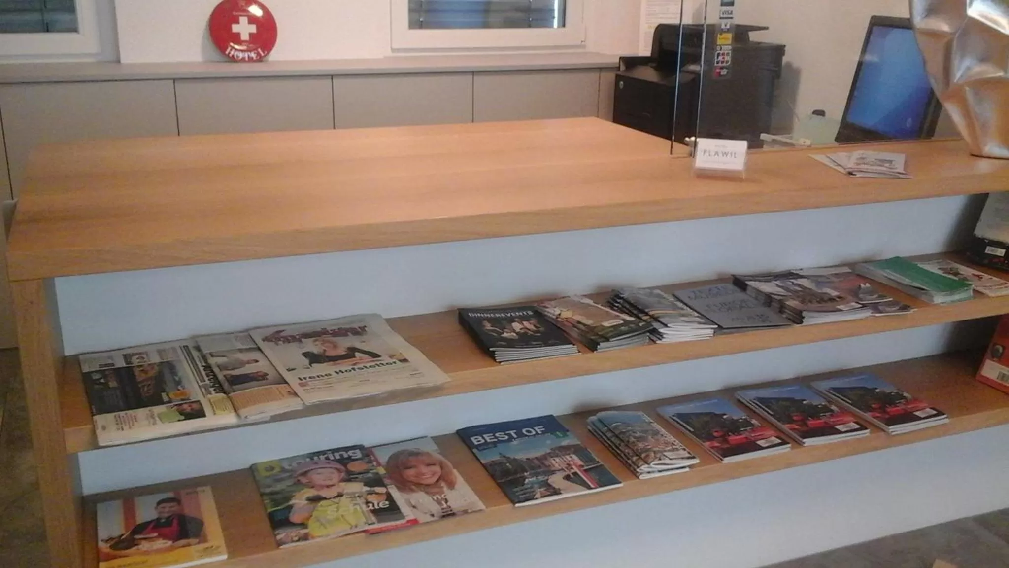 Library in Hotel Flawil