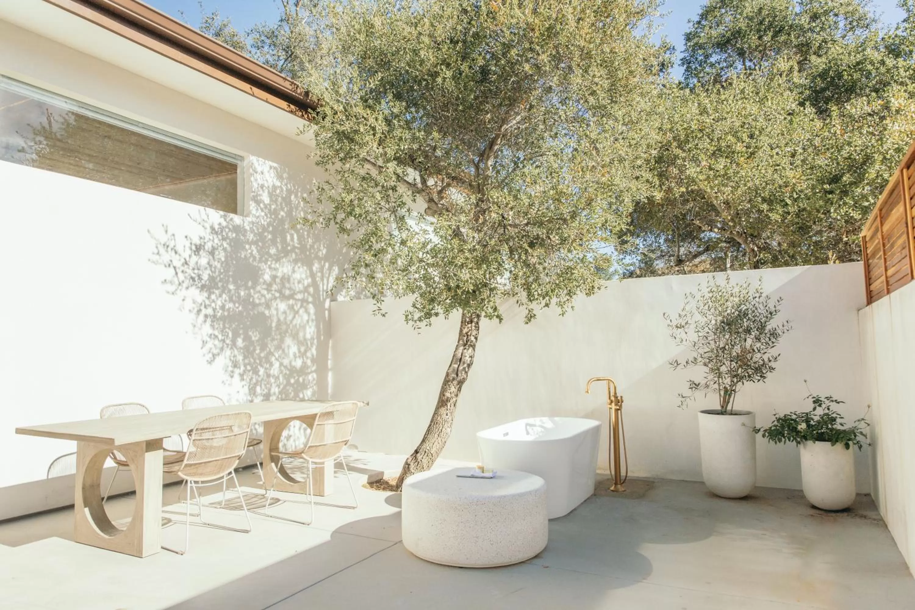 Patio in CALAMIGOS RANCH Resort & Spa