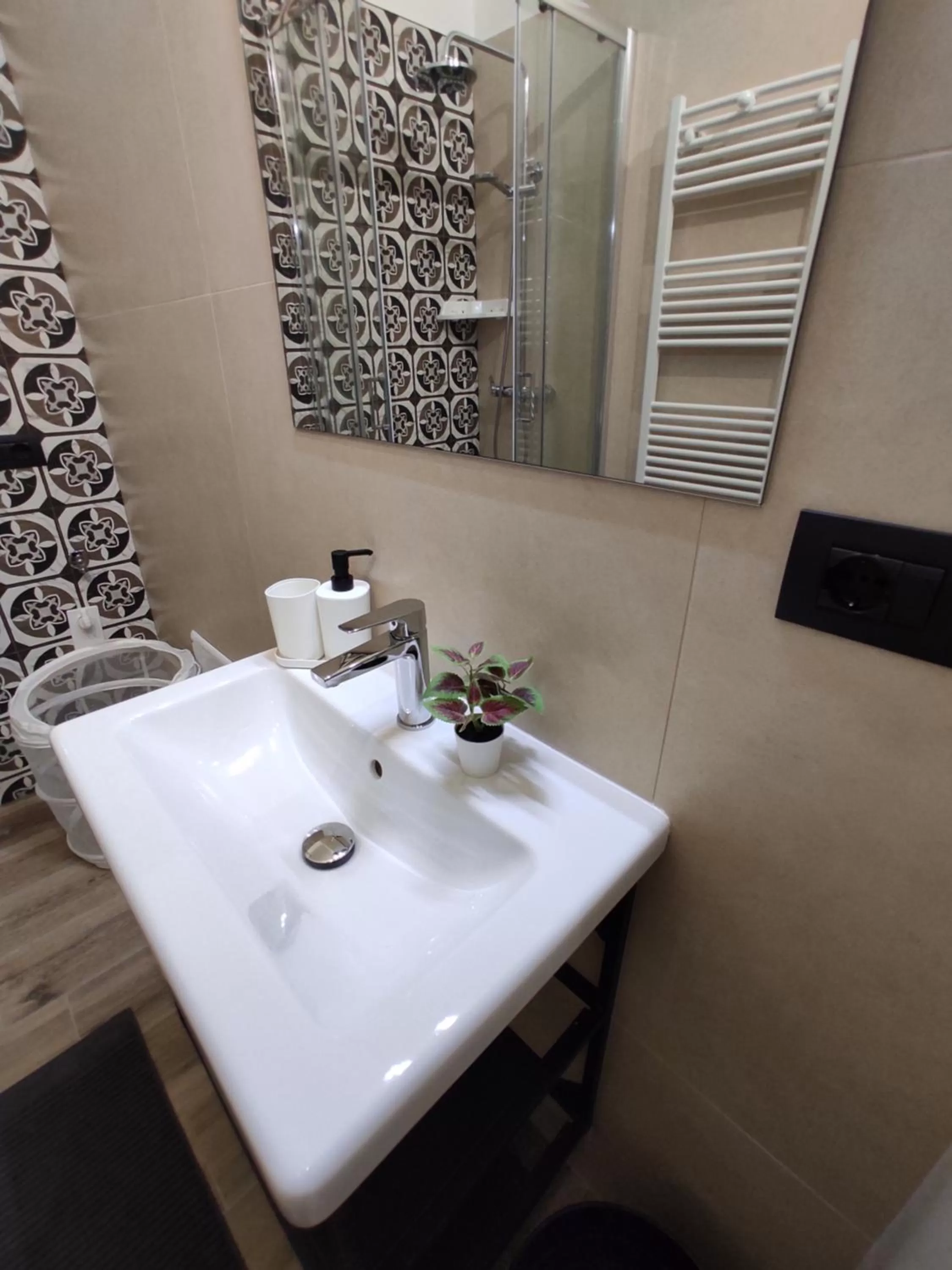 Bathroom in B&B Capovento Della Murgia