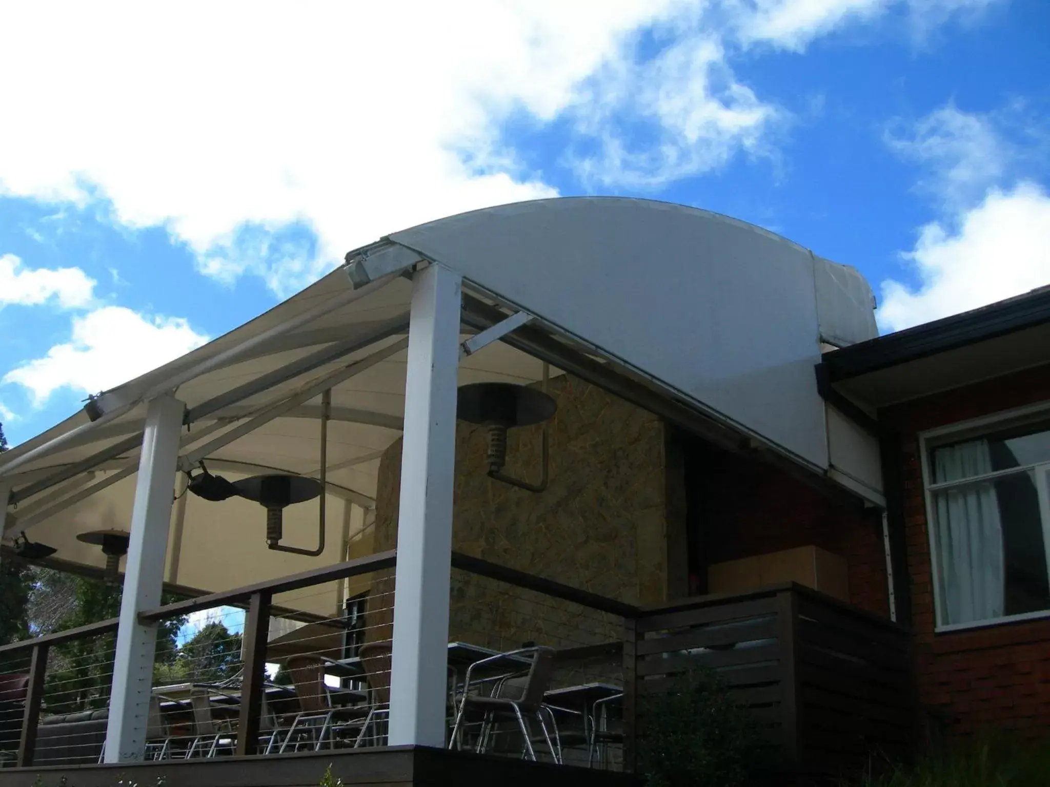 Balcony/Terrace in 3 Sisters Motel