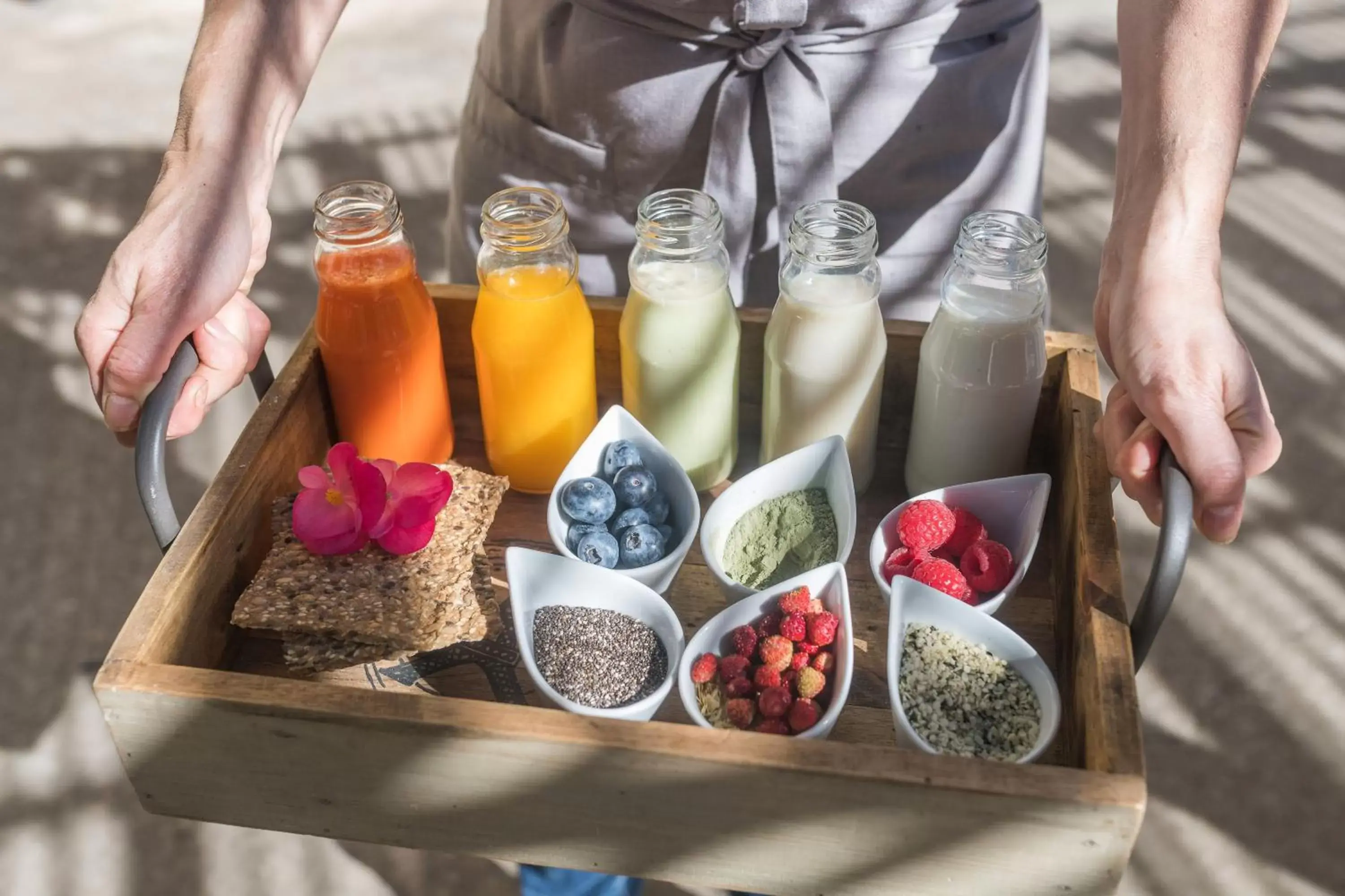 Food close-up in Hostal Buenos Aires