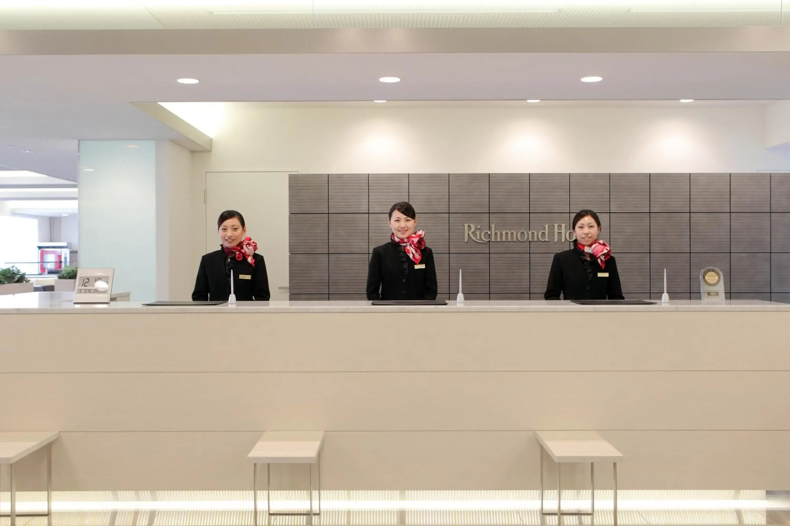 Staff, Lobby/Reception in Richmond Hotel Fukuyama Ekimae