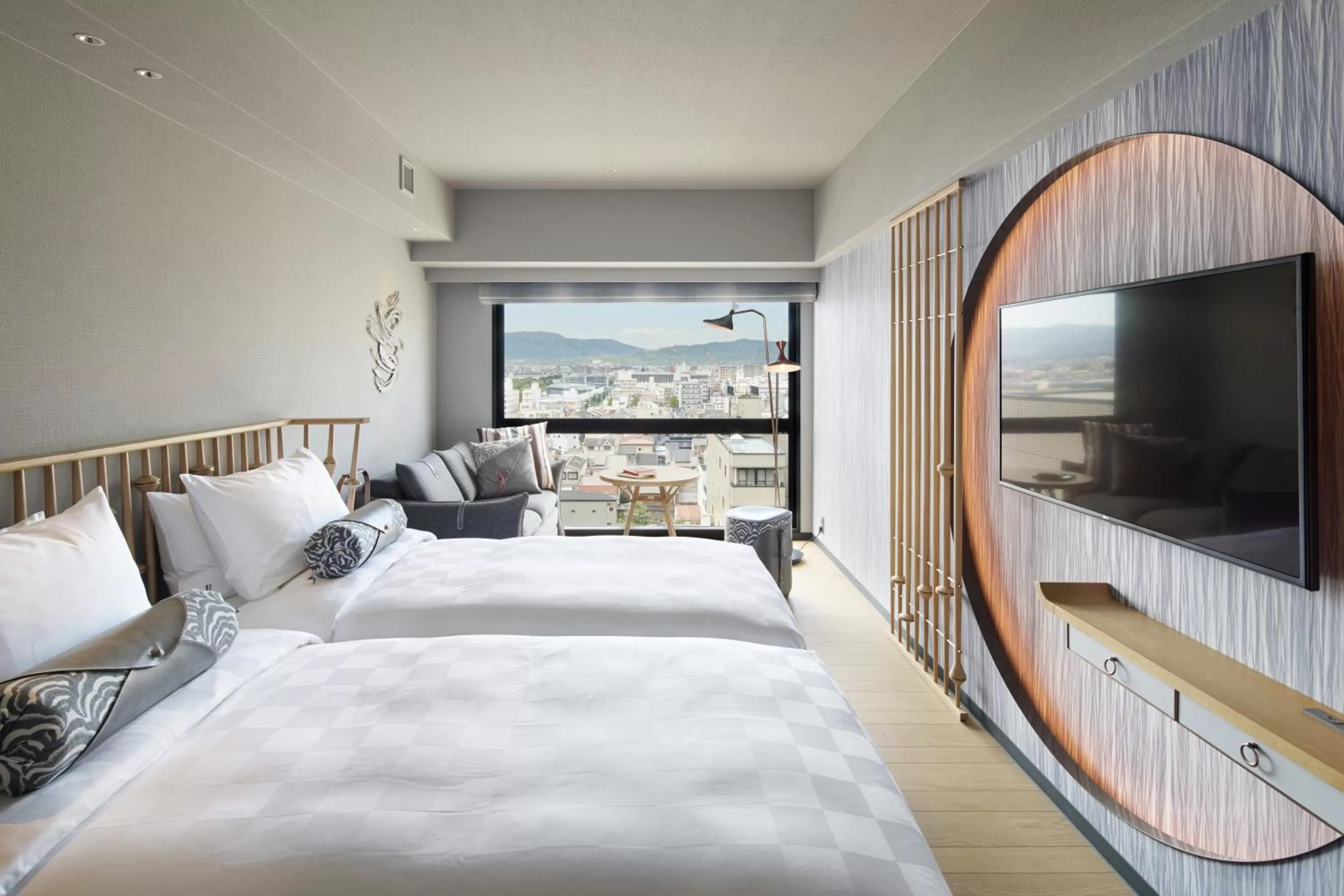 Photo of the whole room, Bed in Mercure Kyoto Station