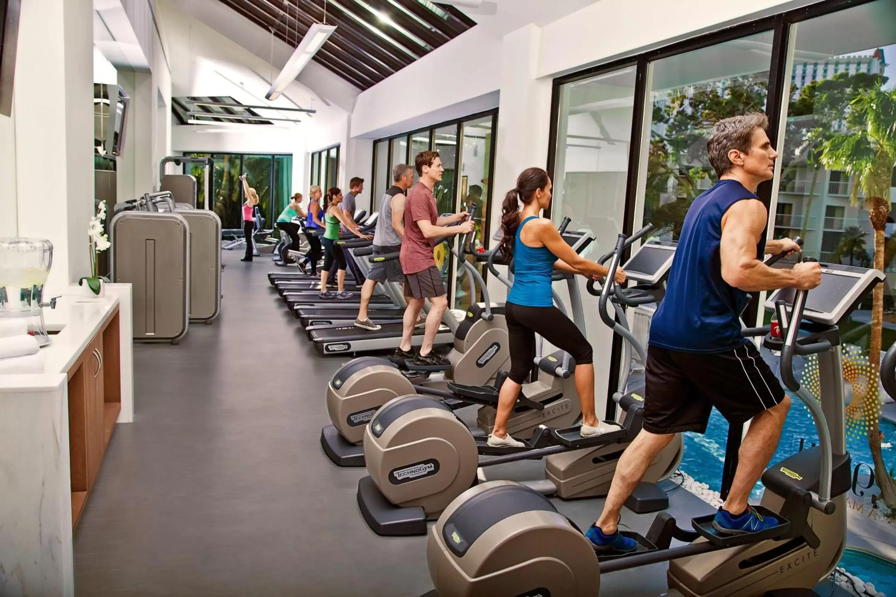 Fitness centre/facilities, Fitness Center/Facilities in Tropicana Las Vegas a DoubleTree by Hilton Resort & Casino - Free Parking