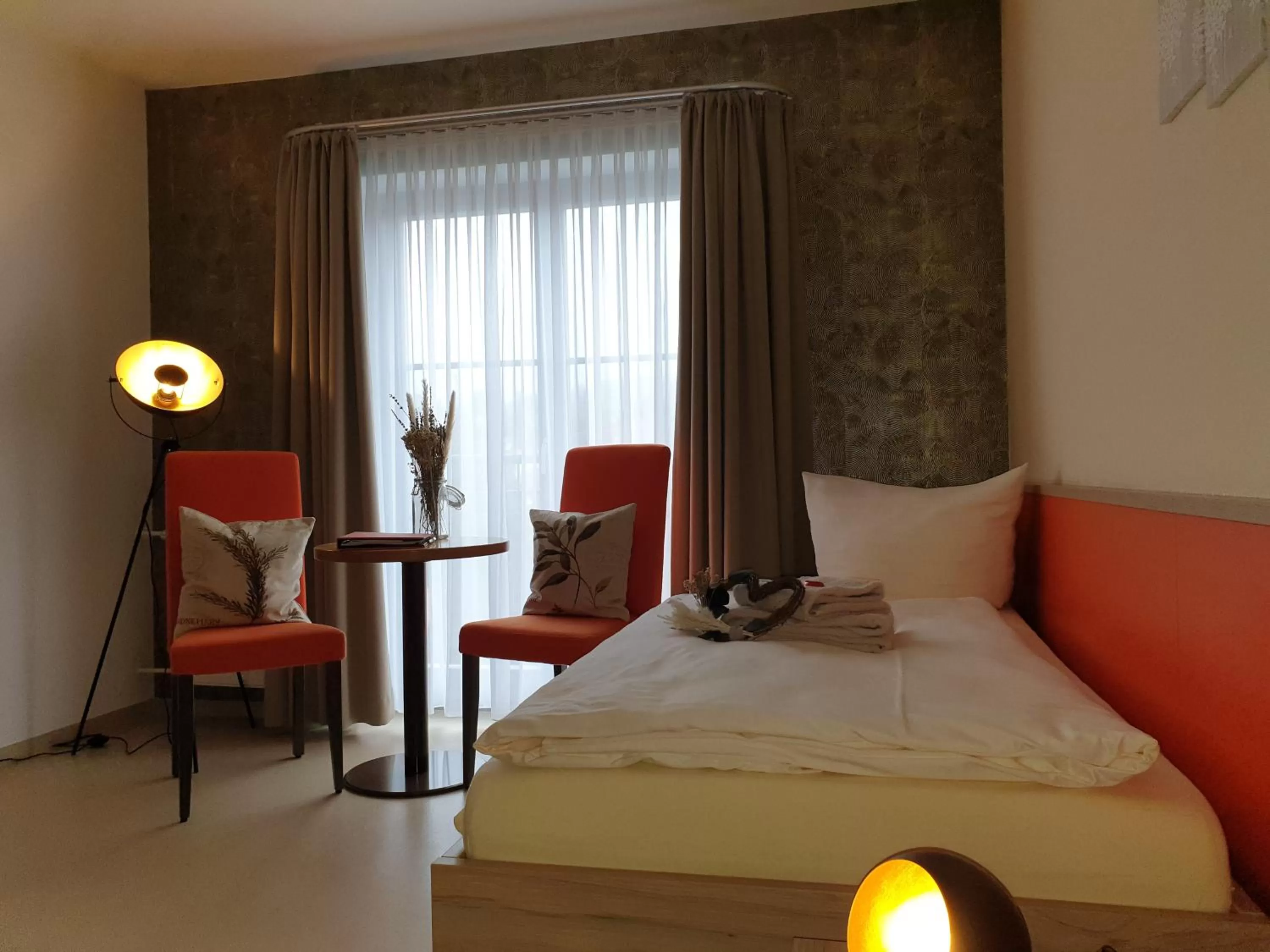 Bed in Pilgrims Inn Kreischa