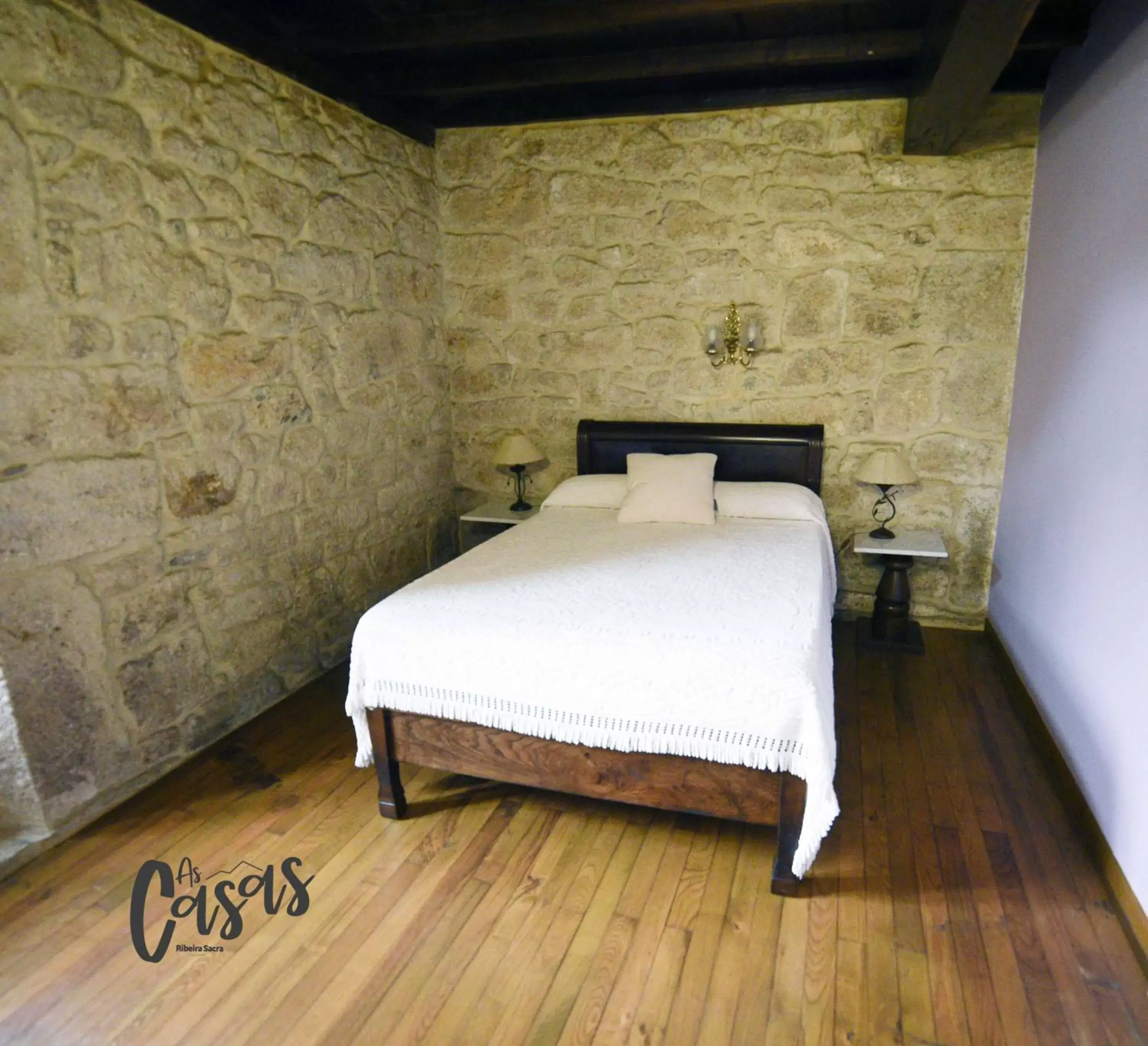 Bed in As Casas Ribeira Sacra