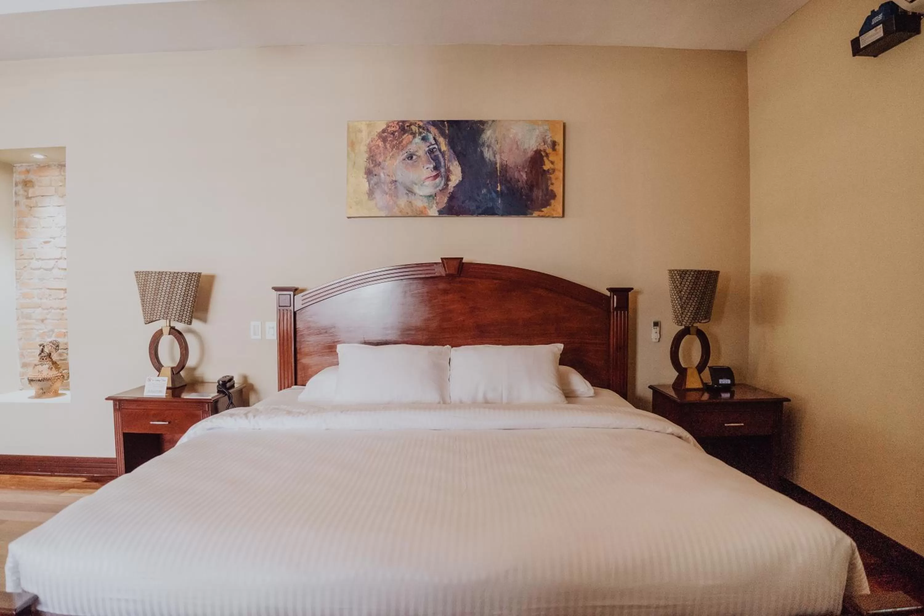 Bed in Hotel Dunn Inn