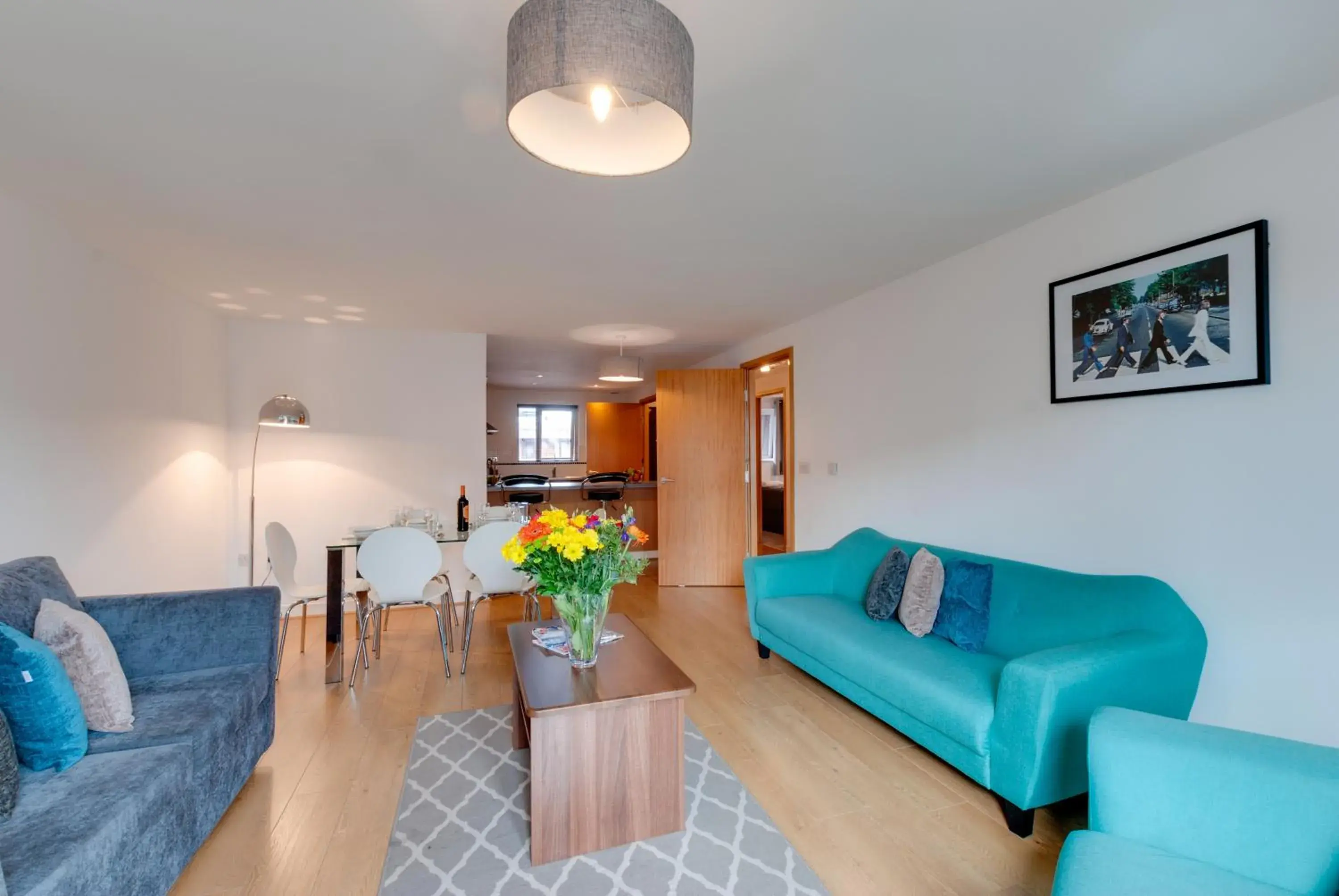 Living room, Seating Area in Base Serviced Apartments - Duke Street