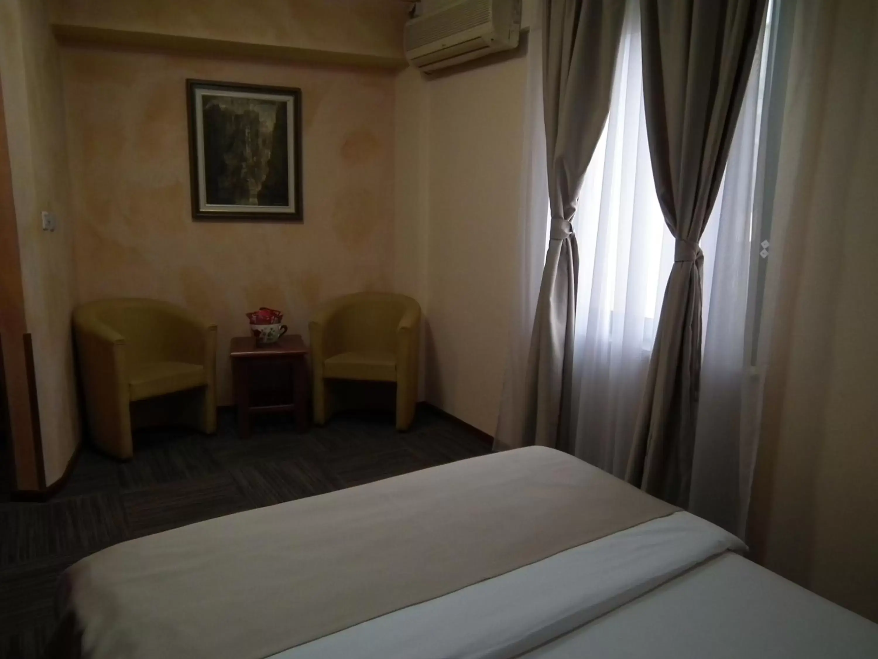 Bed in Hotel Kerber