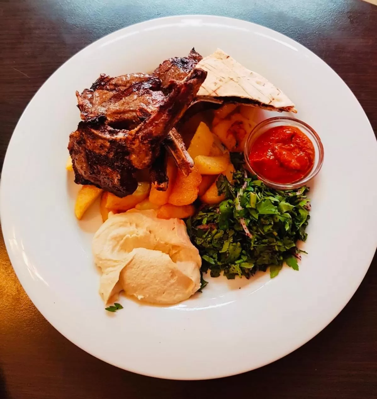 Food in Hotel Restaurant Byblos