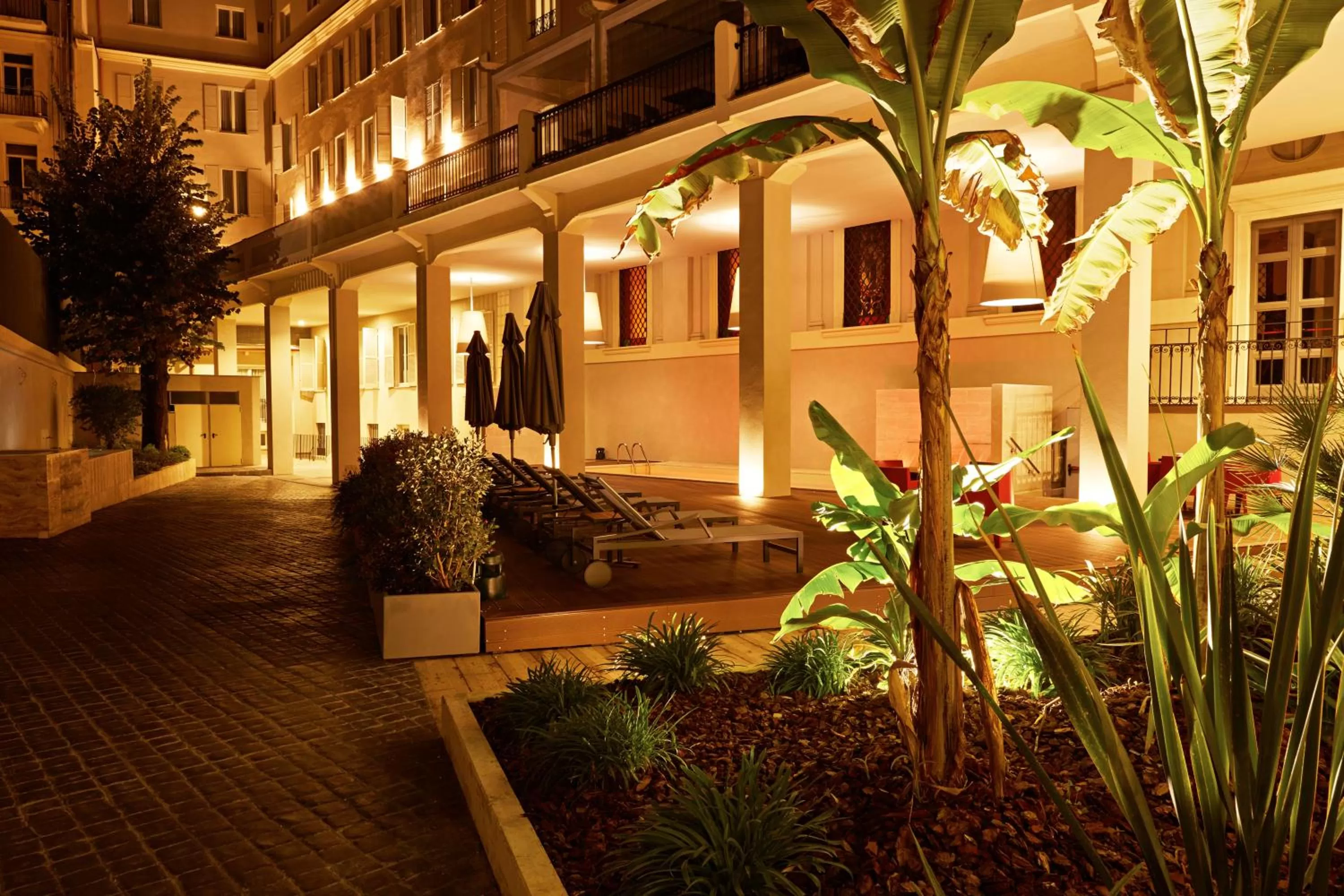 Bird's eye view in Hotel The Building