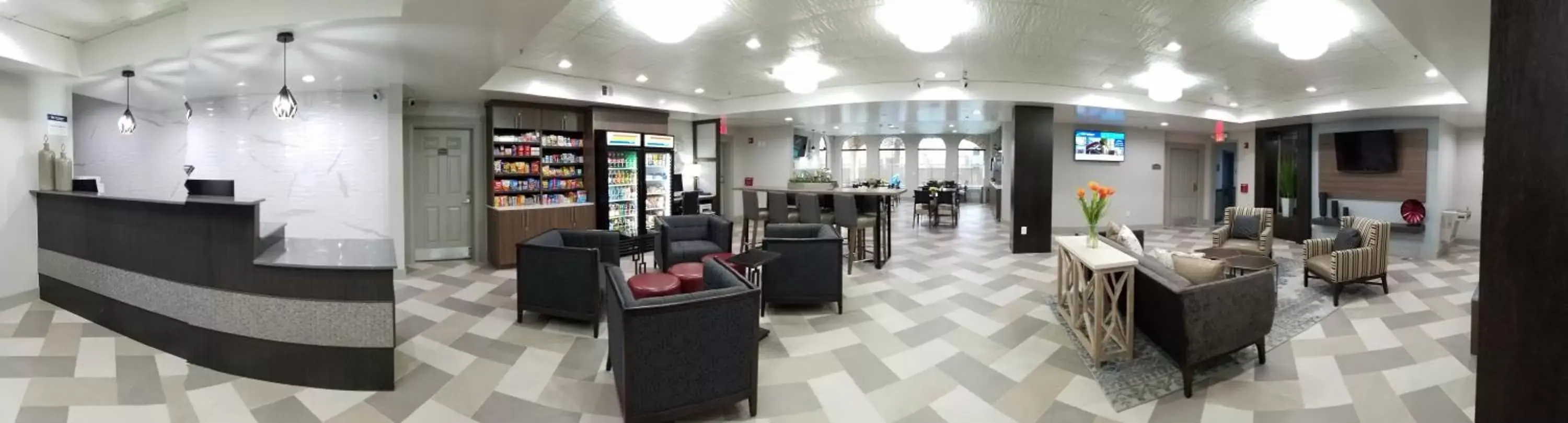 Lobby or reception, Restaurant/Places to Eat in Best Western Plus Heritage Inn Houston