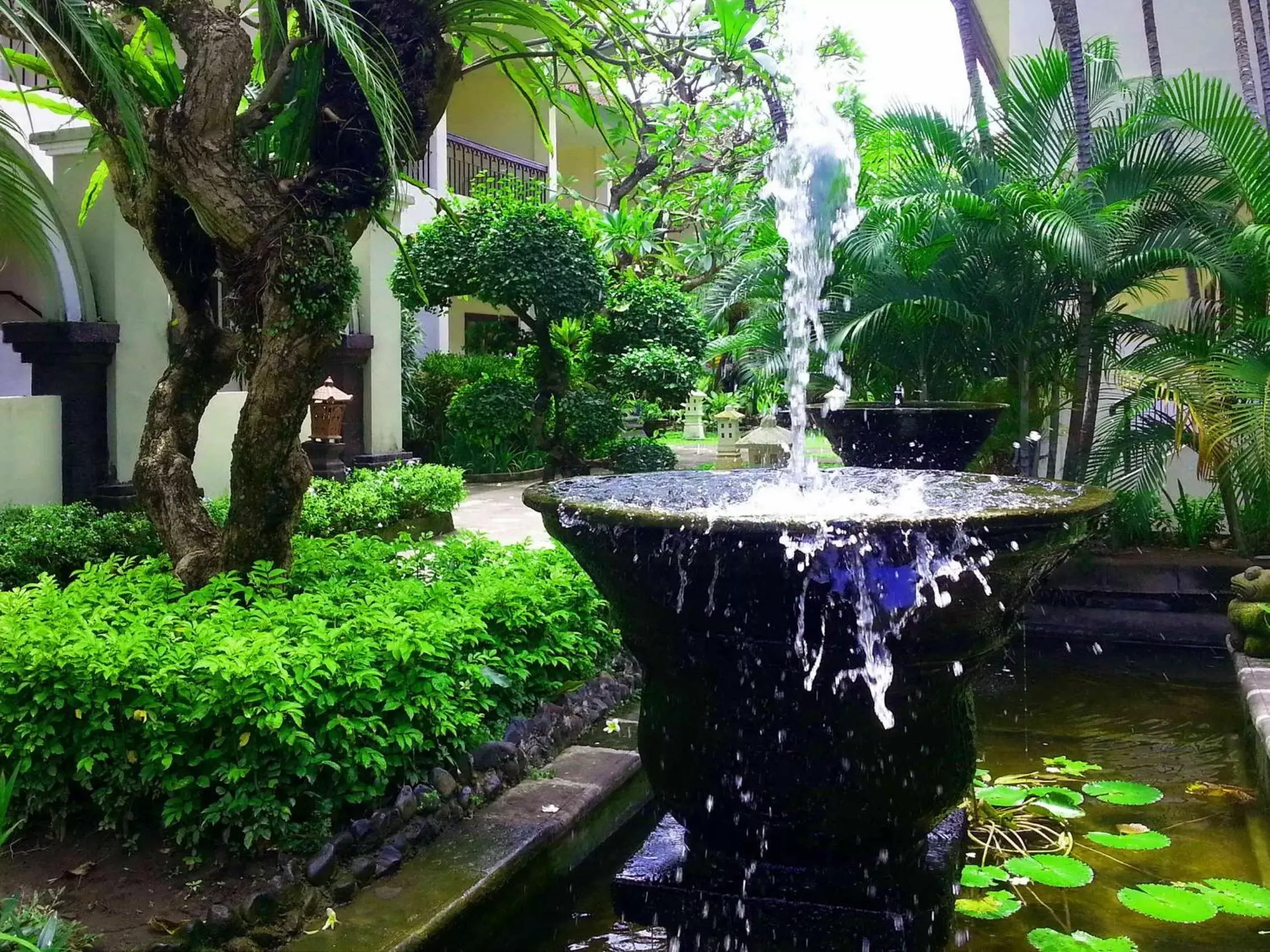 Garden in Legian Paradiso Hotel