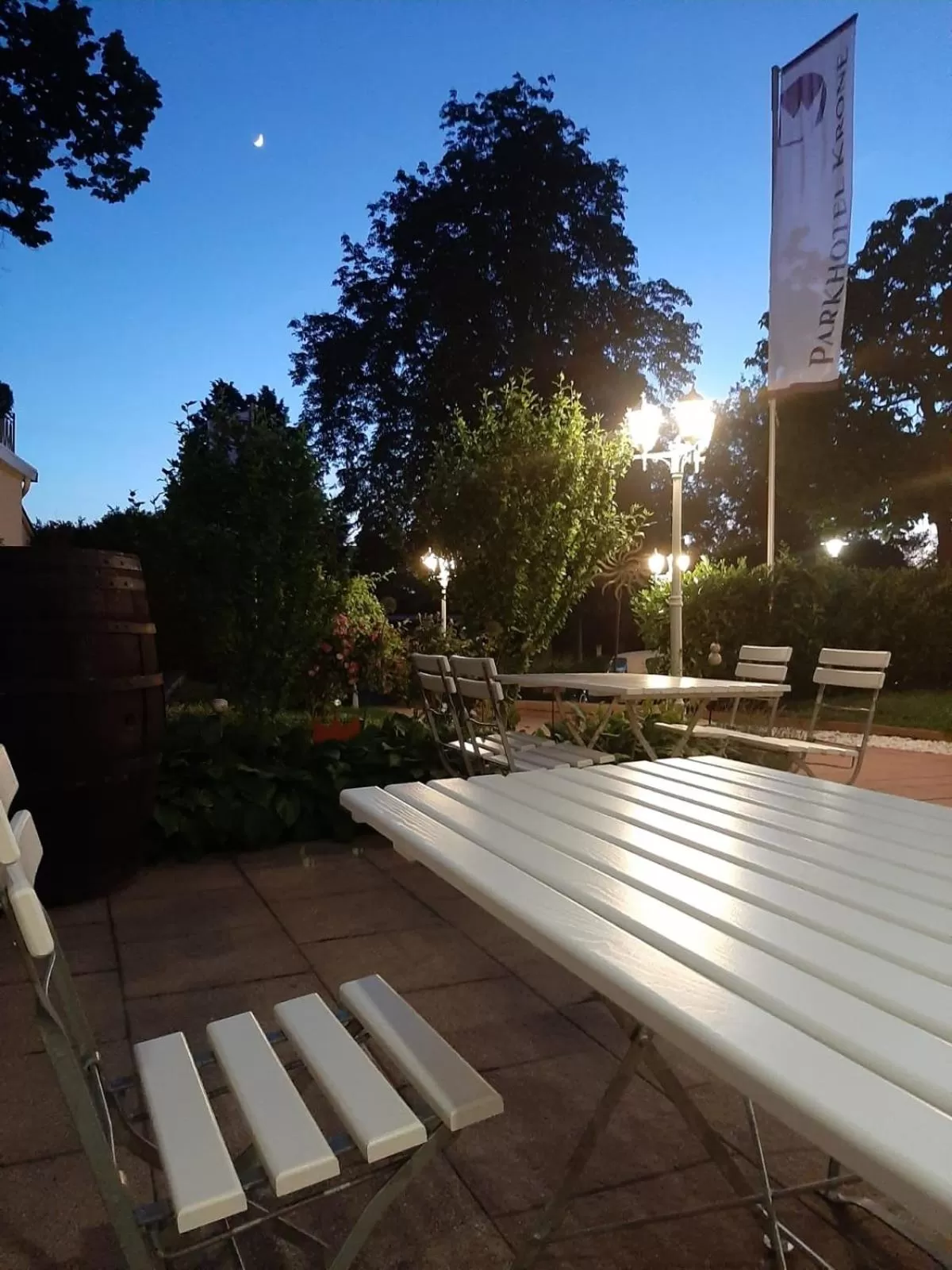 Garden in Parkhotel Krone