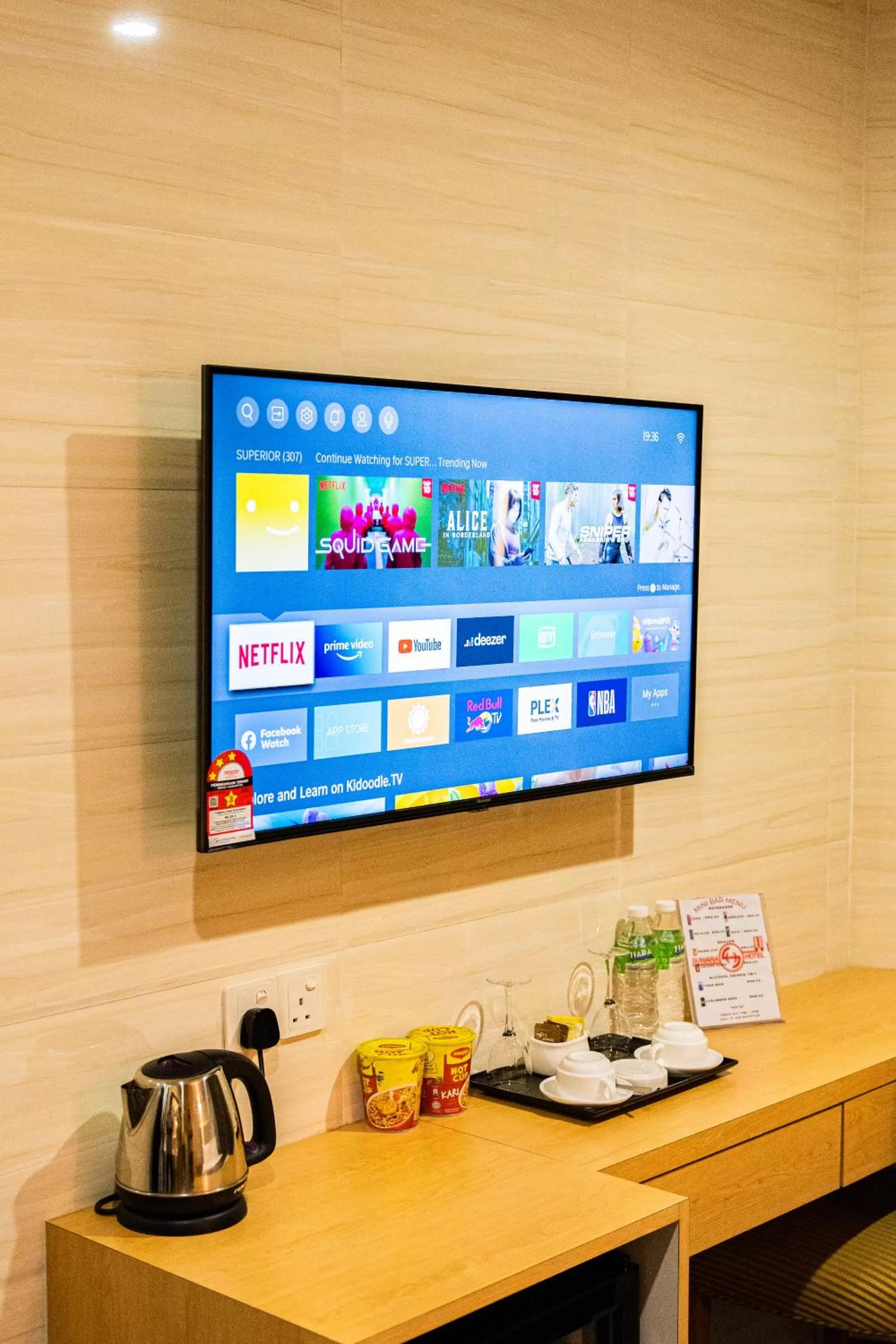 TV and multimedia in Suwara Hotel Kepong KL