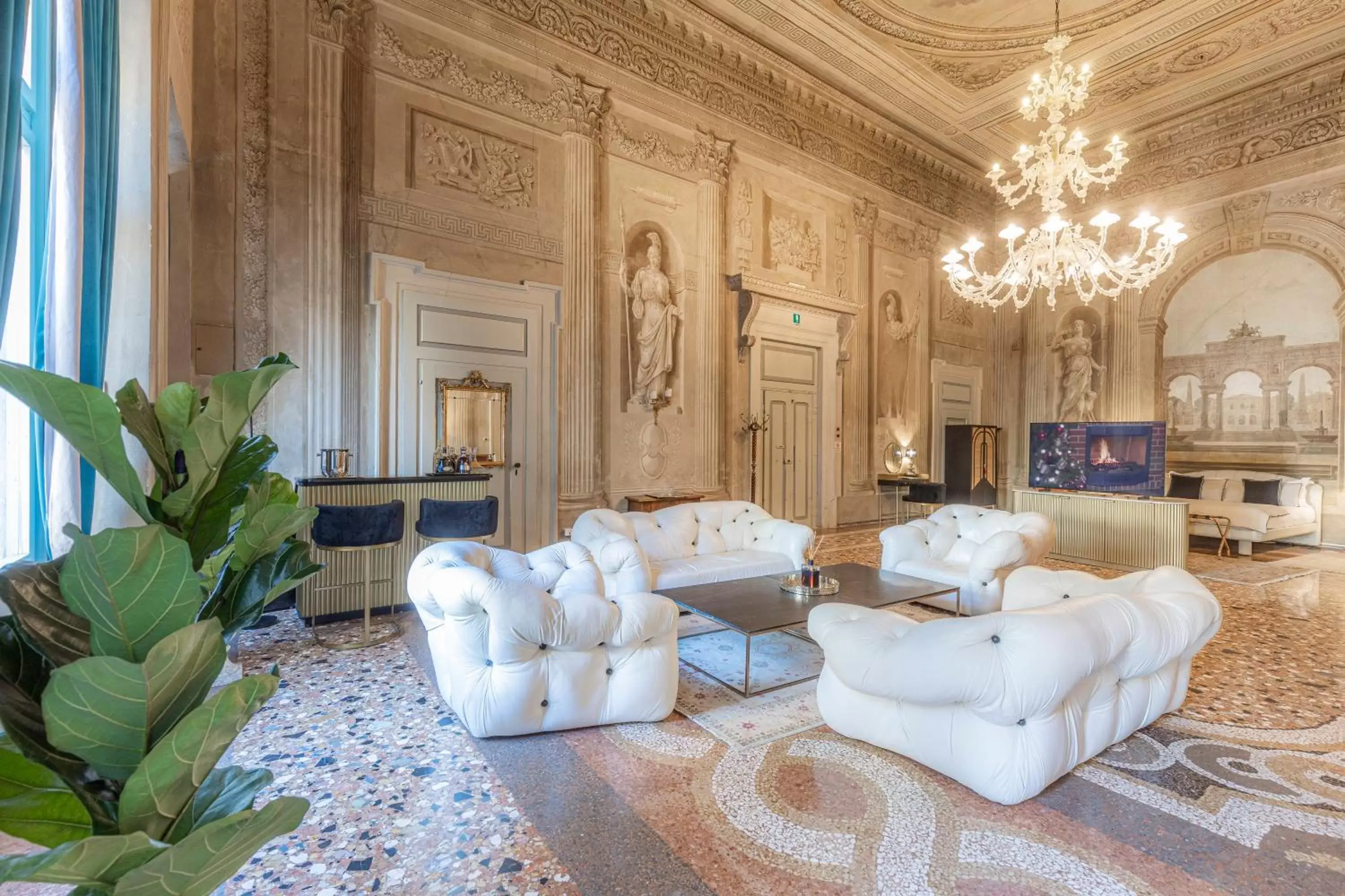 Living room in Corte Realdi - Palazzo Camozzini