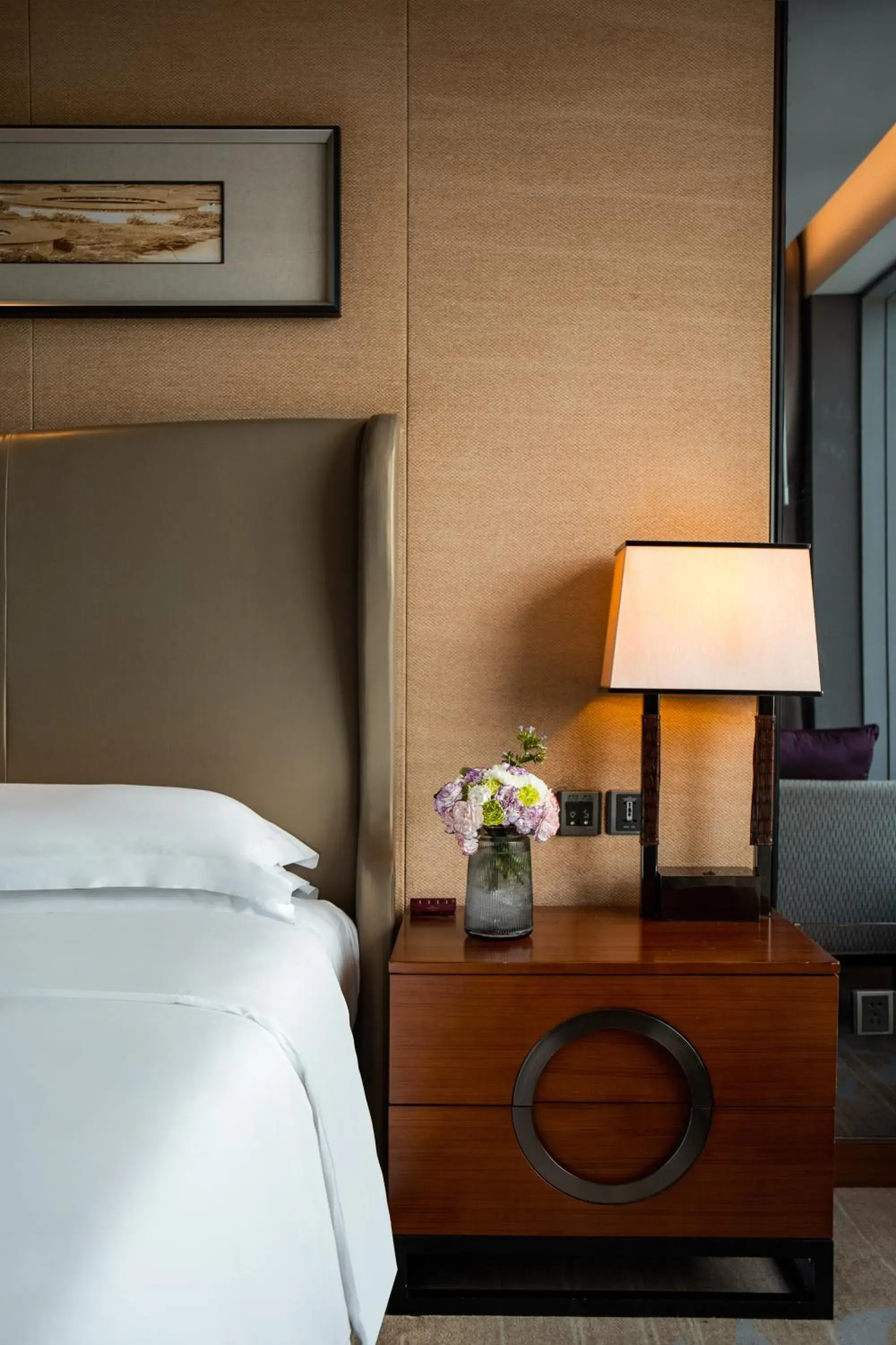 Bedroom, Bed in Crowne Plaza Huizhou, an IHG Hotel