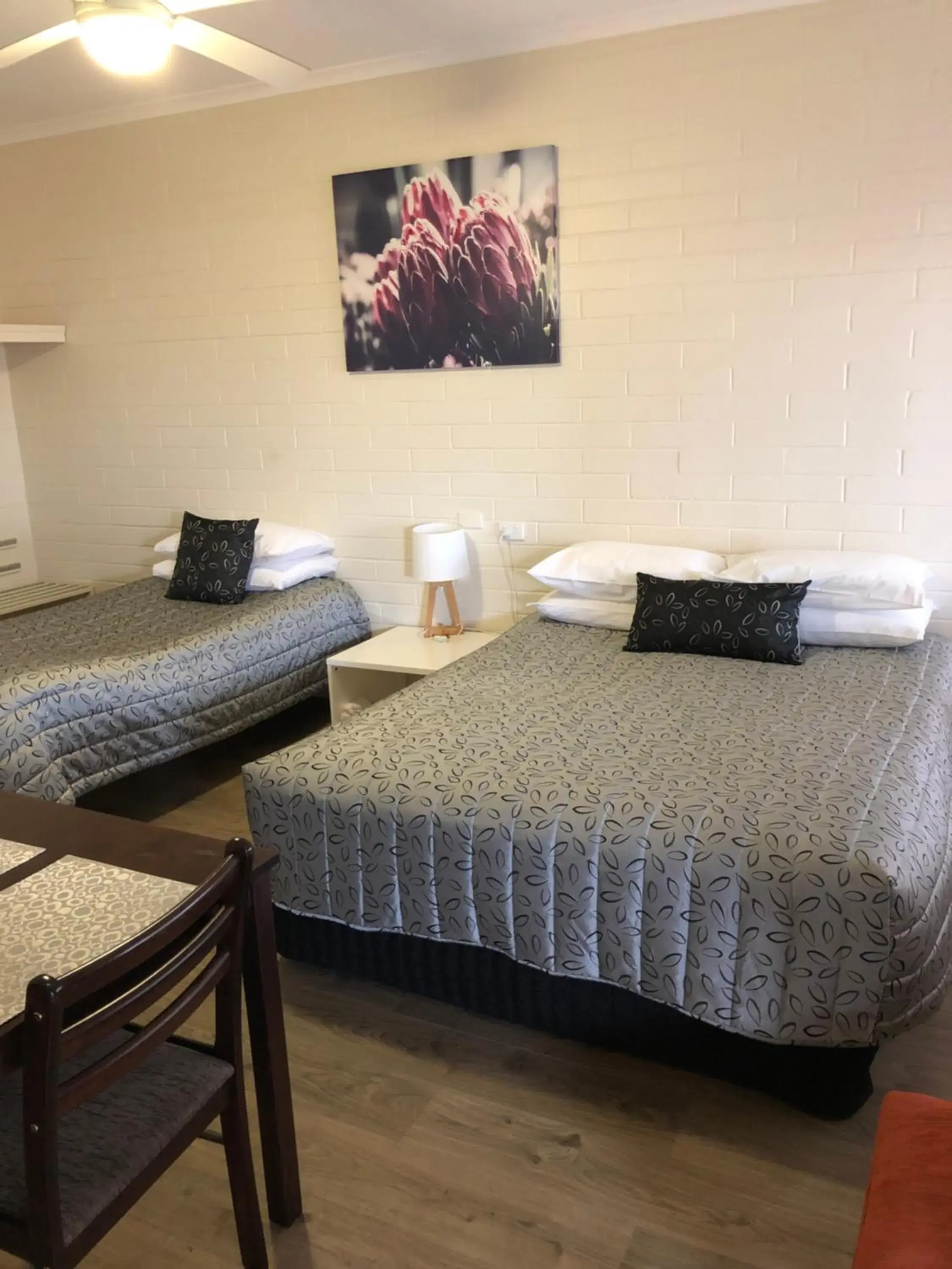 Bed in Pampas Motel Port Augusta