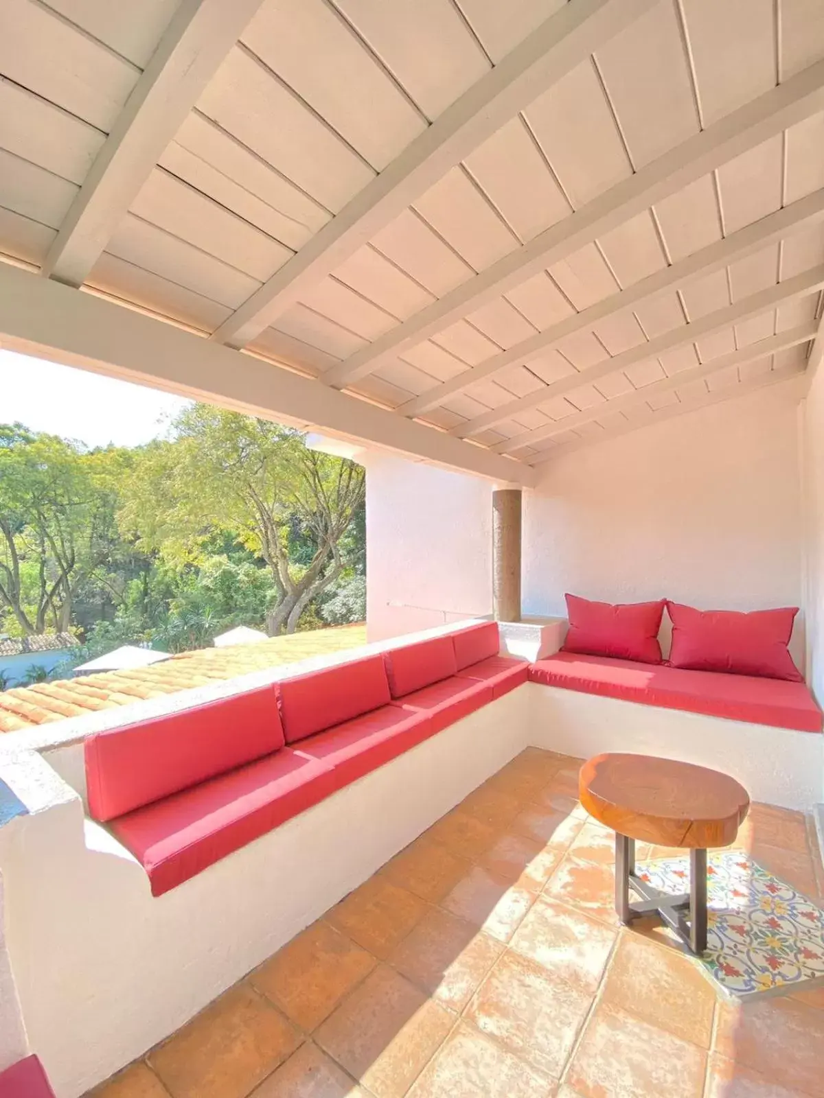 Living room in Hotel Cala Blanca Cuernavaca