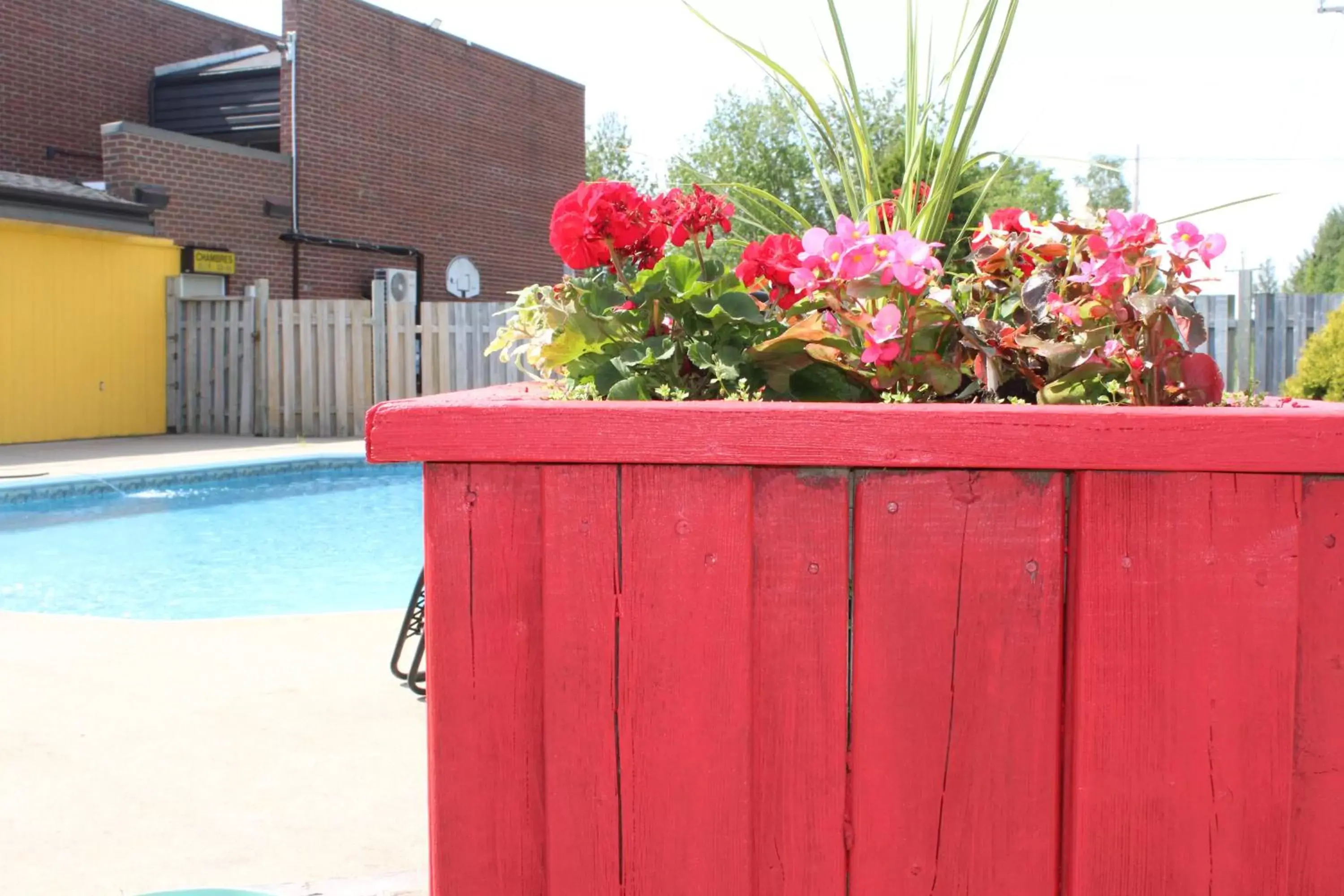 Swimming Pool in Complexe Hotelier Escoumins