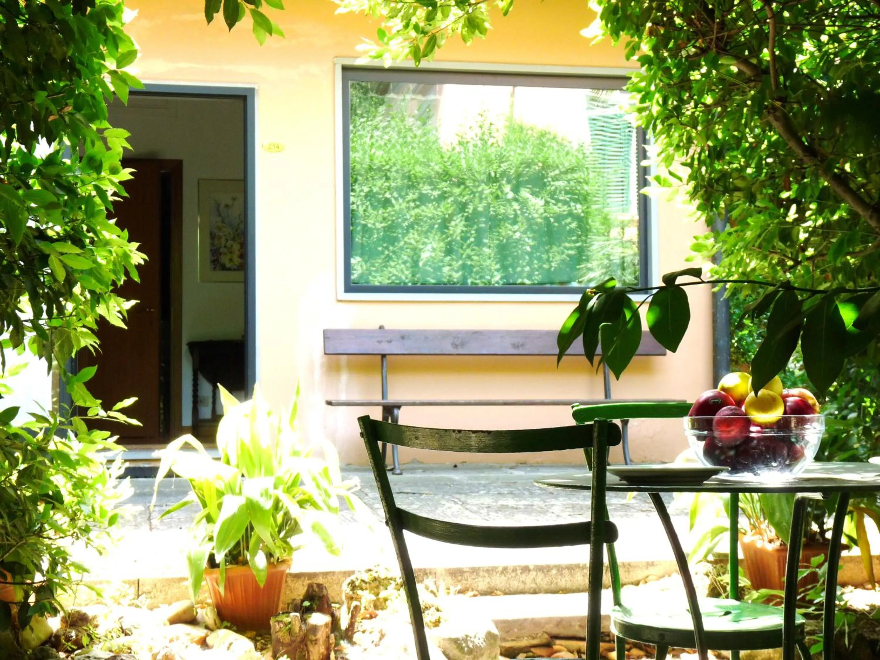 Garden in Classic Hotel