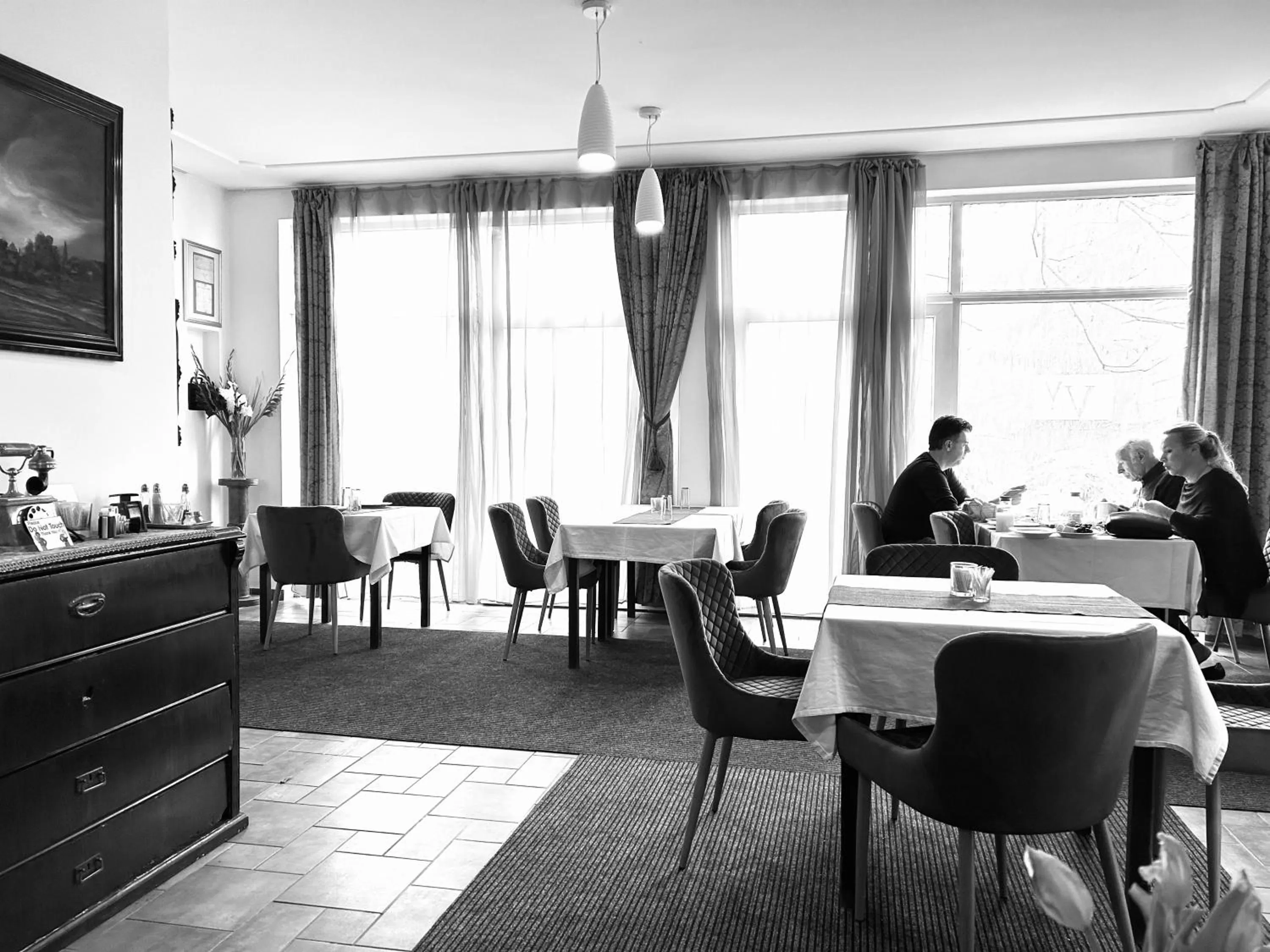 Seating area in Vila Vanda Vukovar