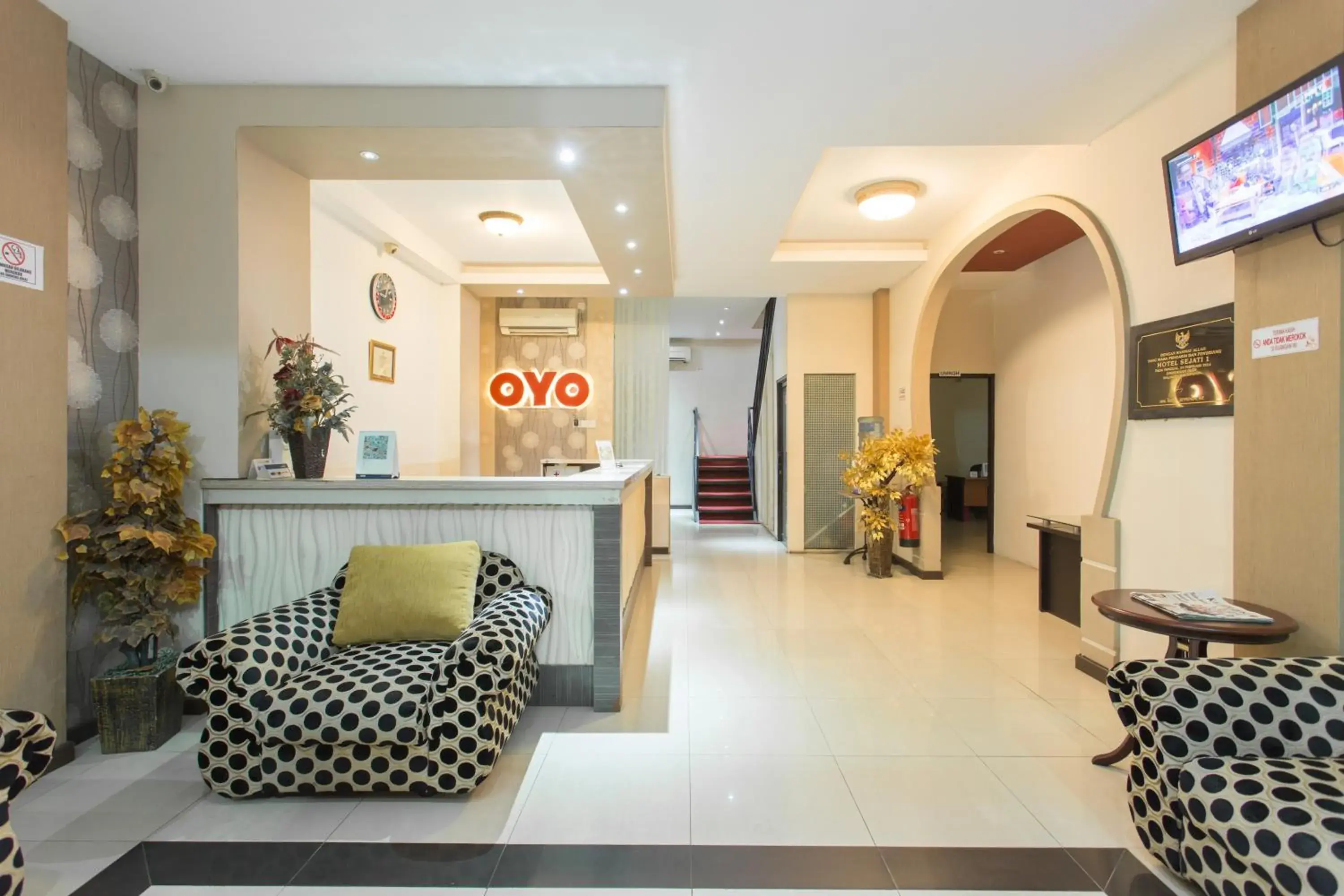 Lobby or reception, Lobby/Reception in OYO 663 Hotel Sejati