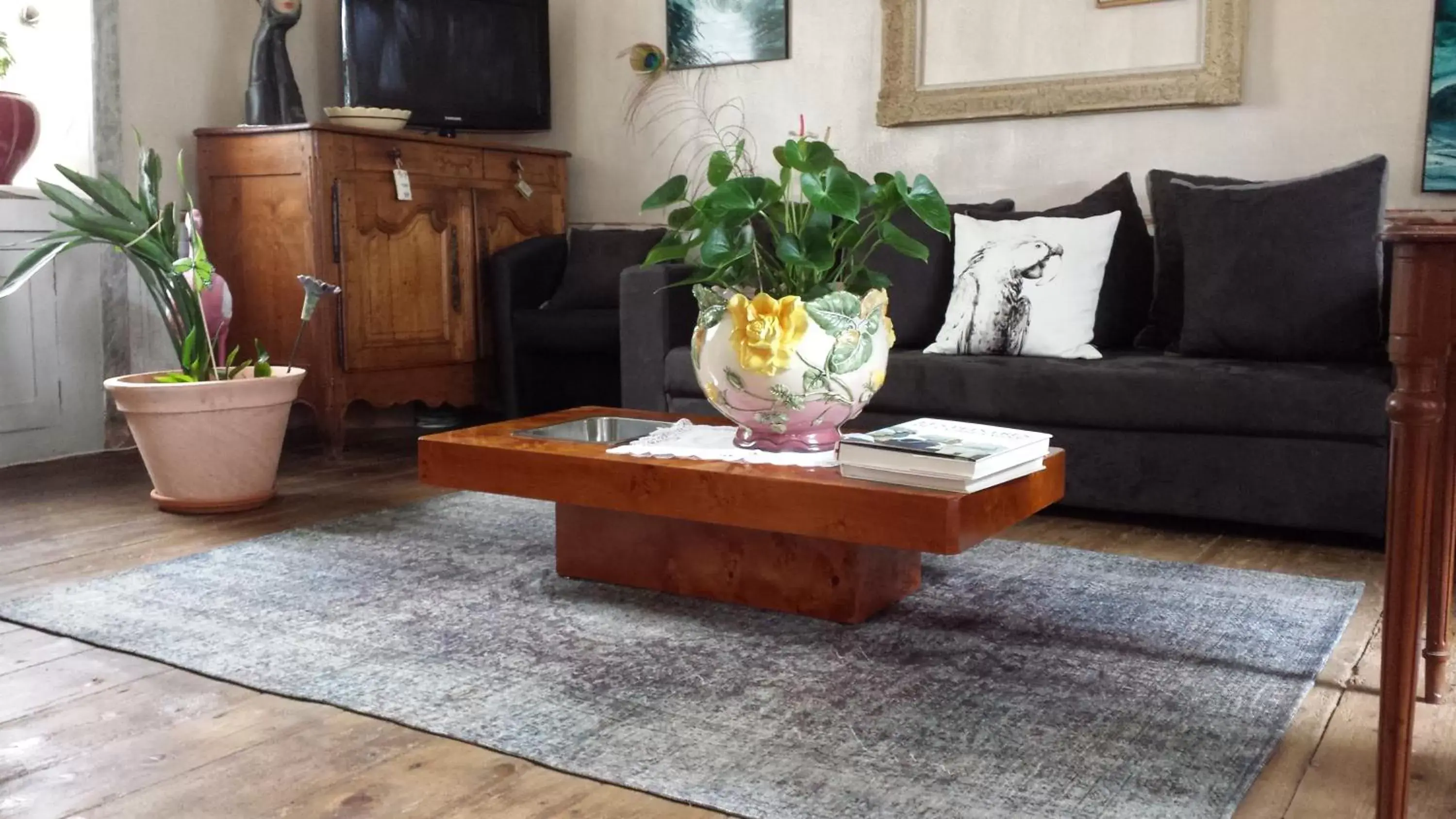 Living room, Seating Area in La Tocade Del Arte - Dinan