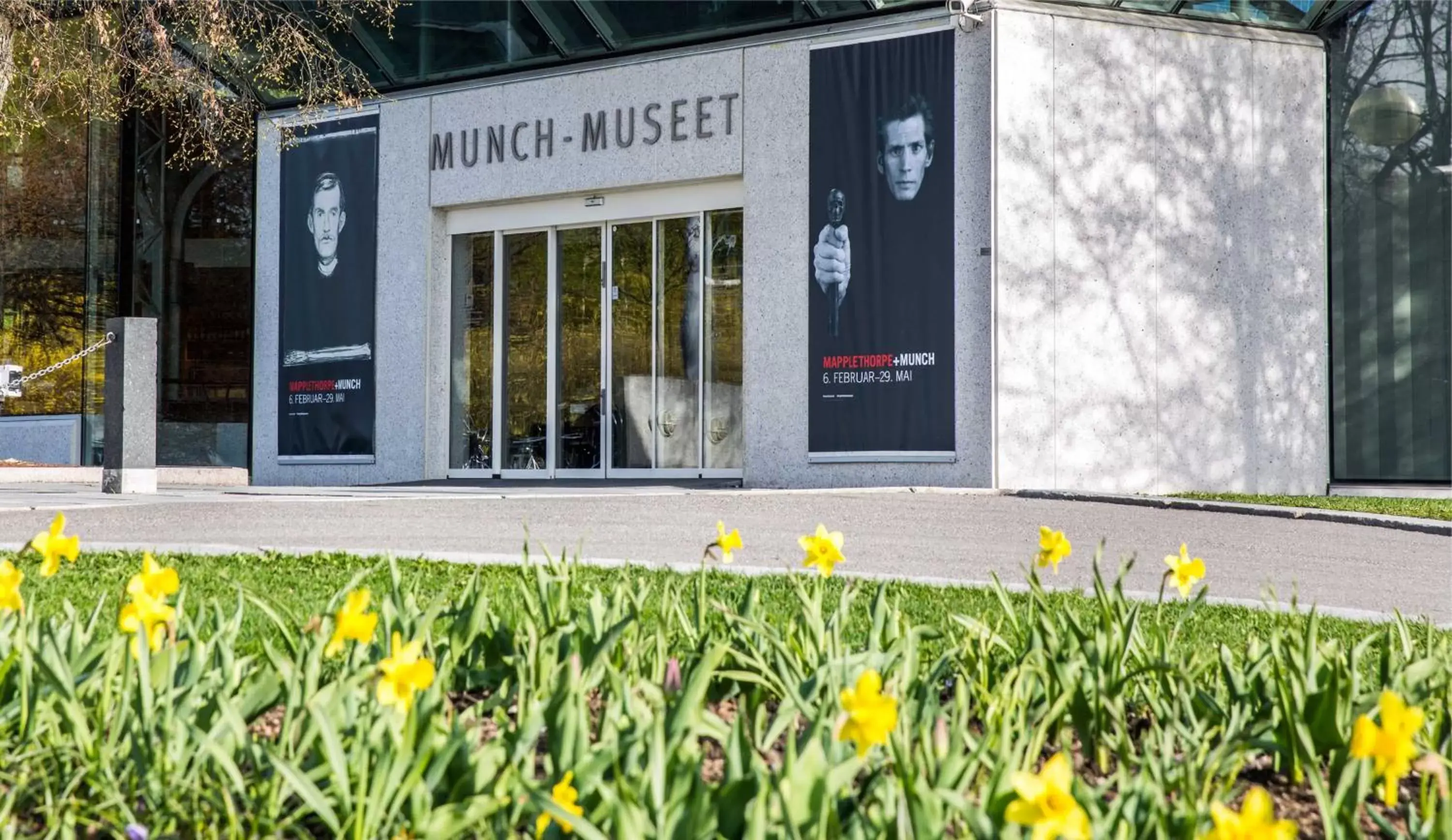 Garden view in Central City Apartments Garden view in Central City Apartments