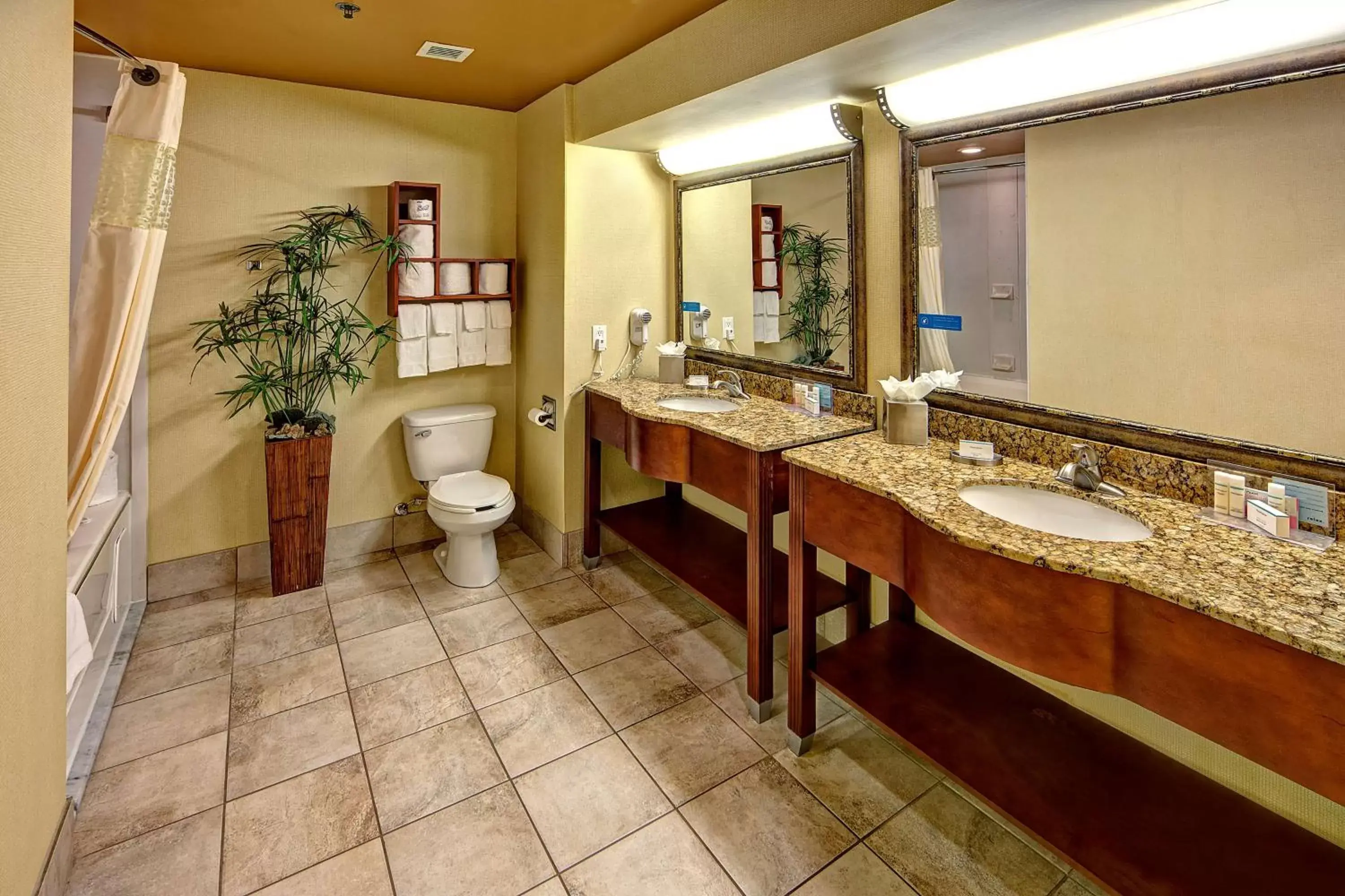 Bathroom in Hampton Inn Indianapolis-SW-Plainfield