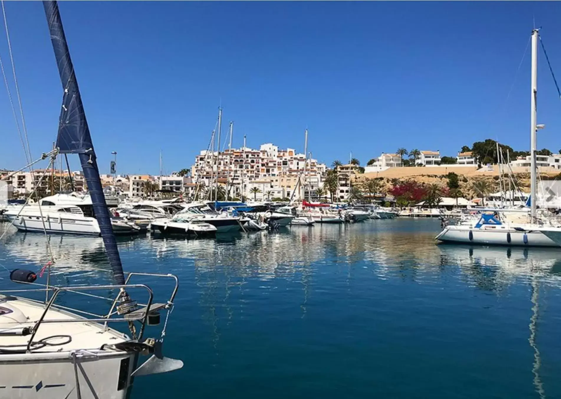 Beach in Villa Beniarres Guest House B&B in Moraira