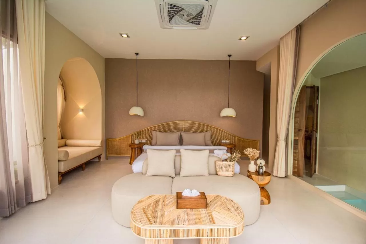 Bed in Hideout Koh Kood