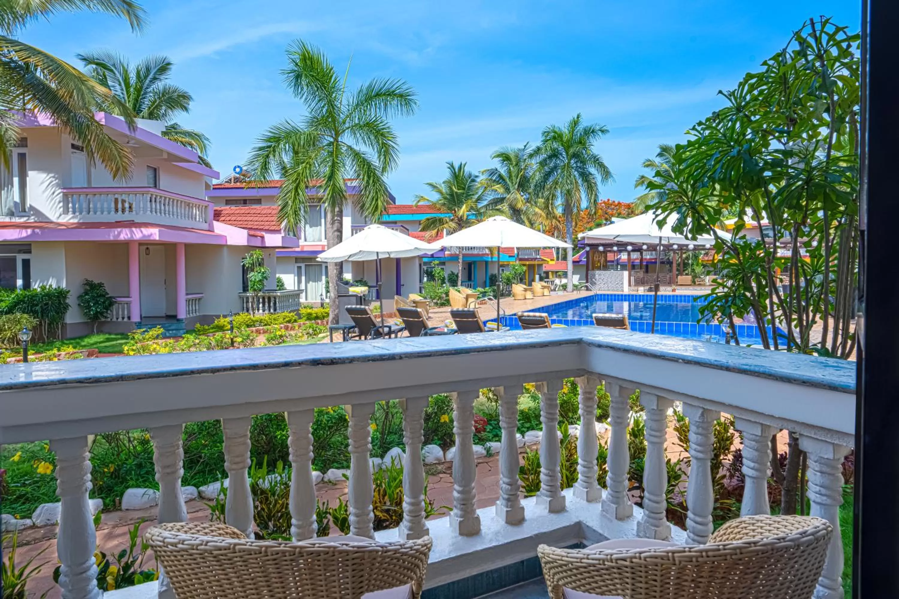 View (from property/room) in Country Inn Goa Varca Beach - 2 minutes walk to the beach
