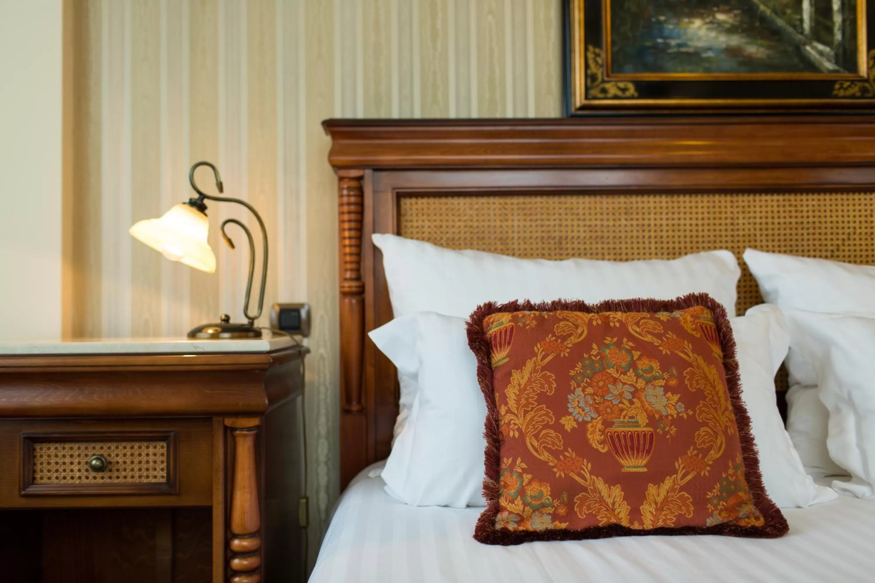 Bed in Vila Paris Boutique Hotel