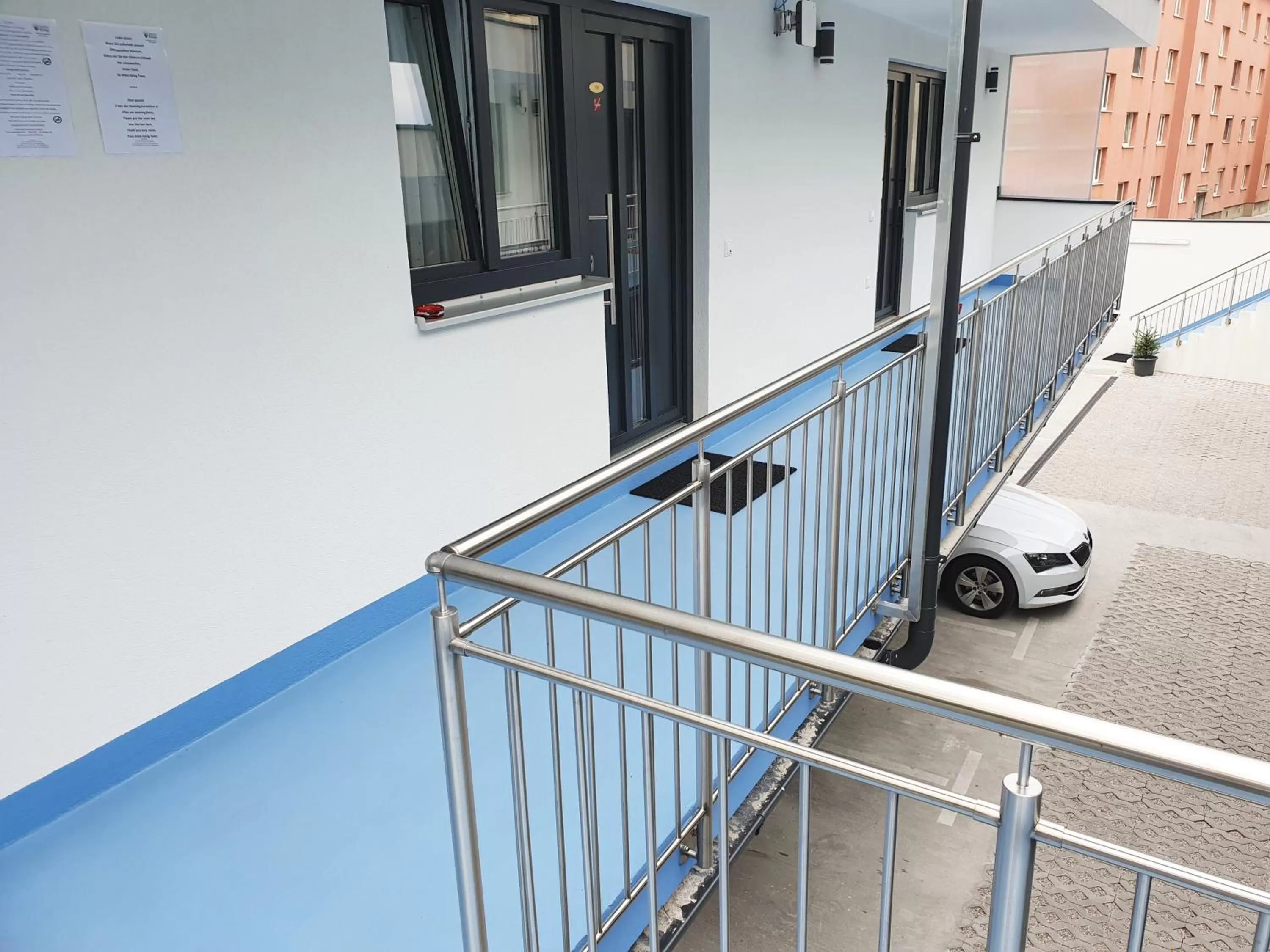 Patio in Hotel König