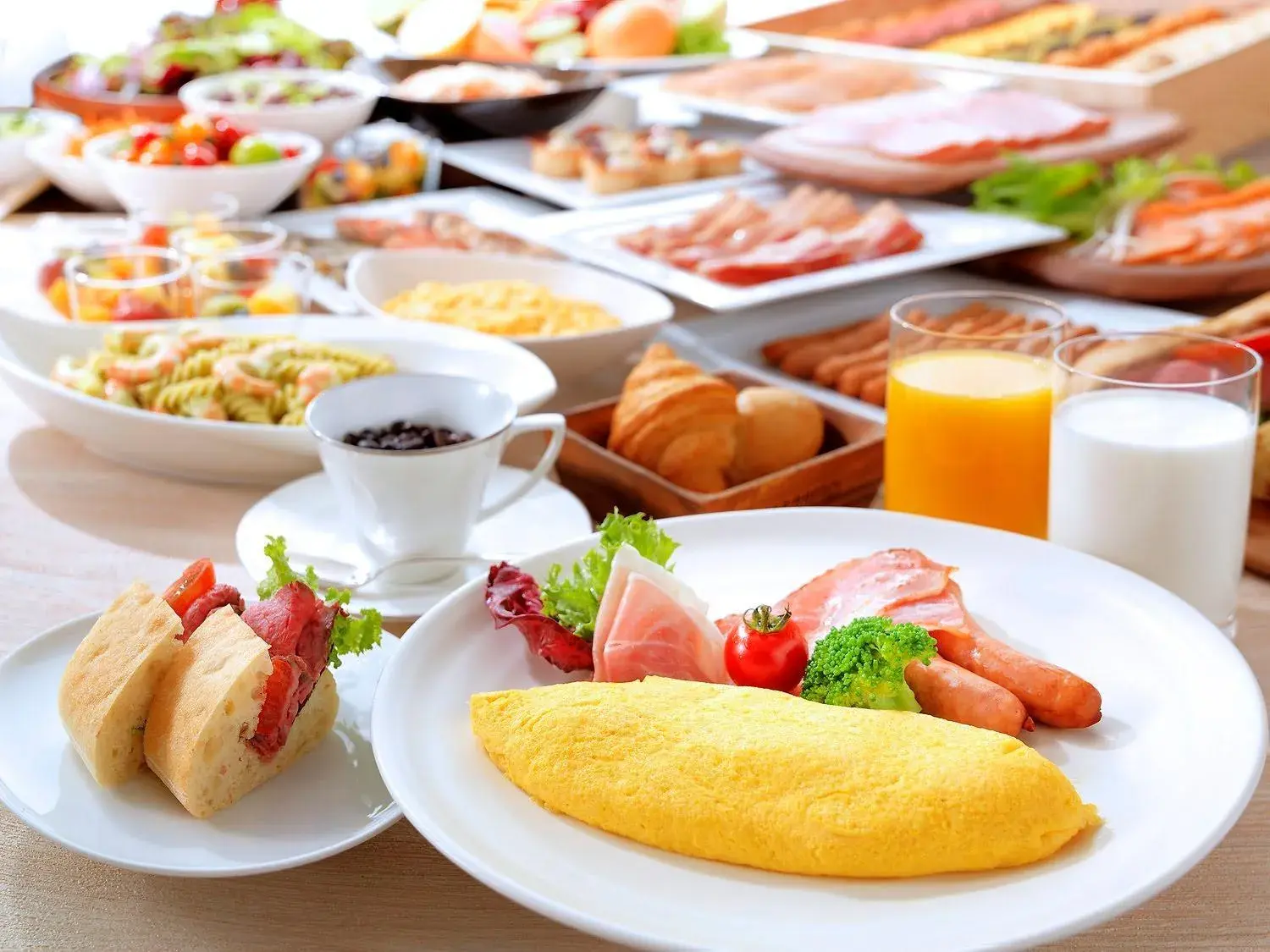 Breakfast, Food in Hotel Royal Classic Osaka