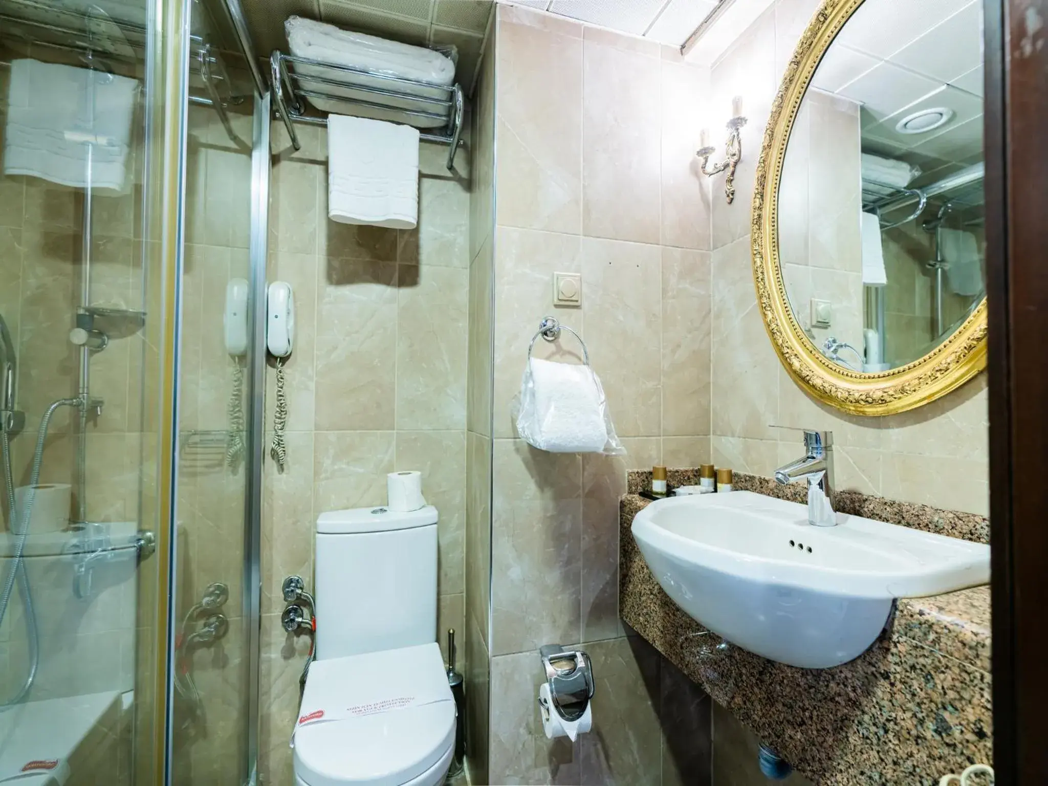 Bathroom in Ilci Residence Hotel Bathroom in Ilci Residence Hotel