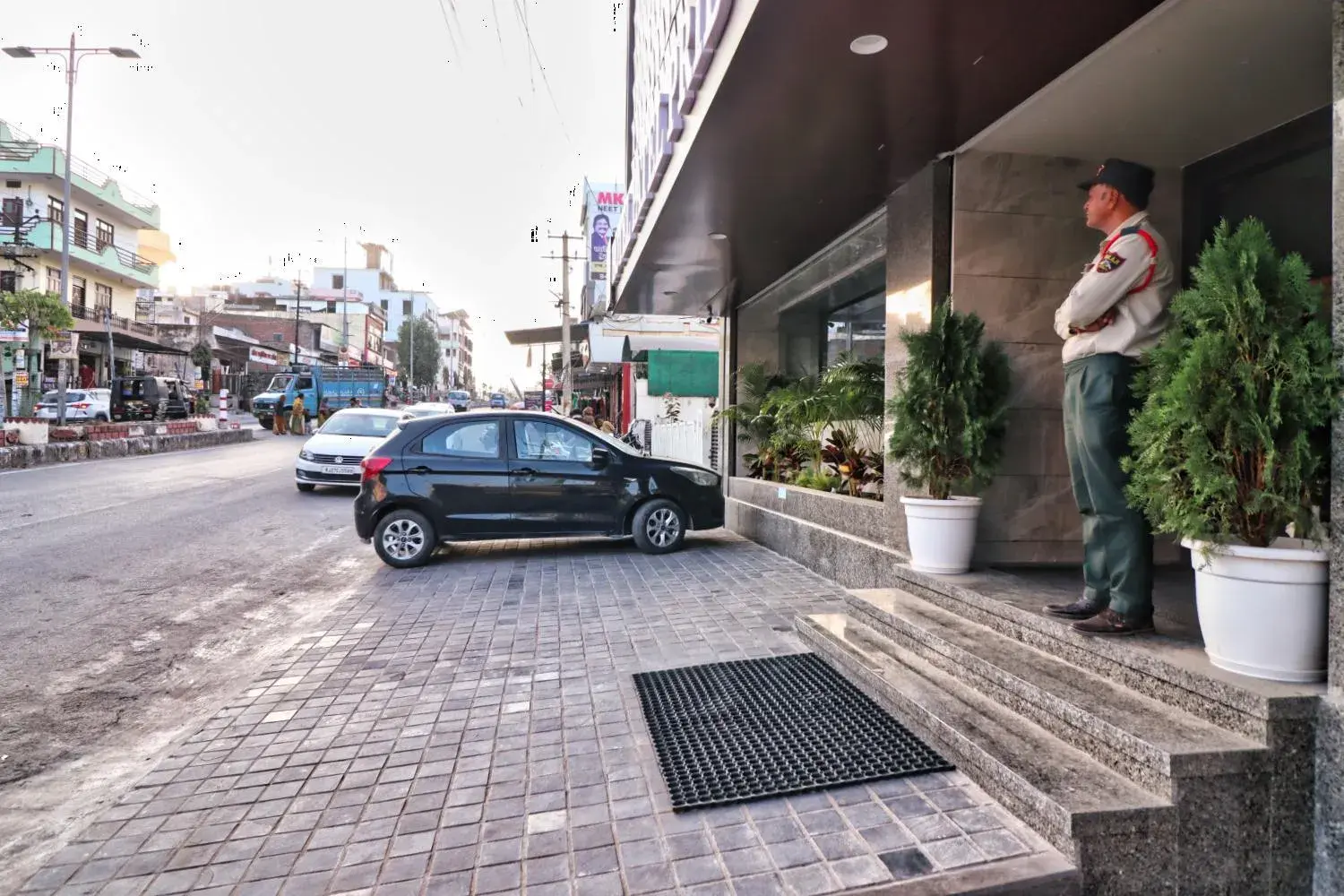 Parking in Clarks Inn Express Udaipur