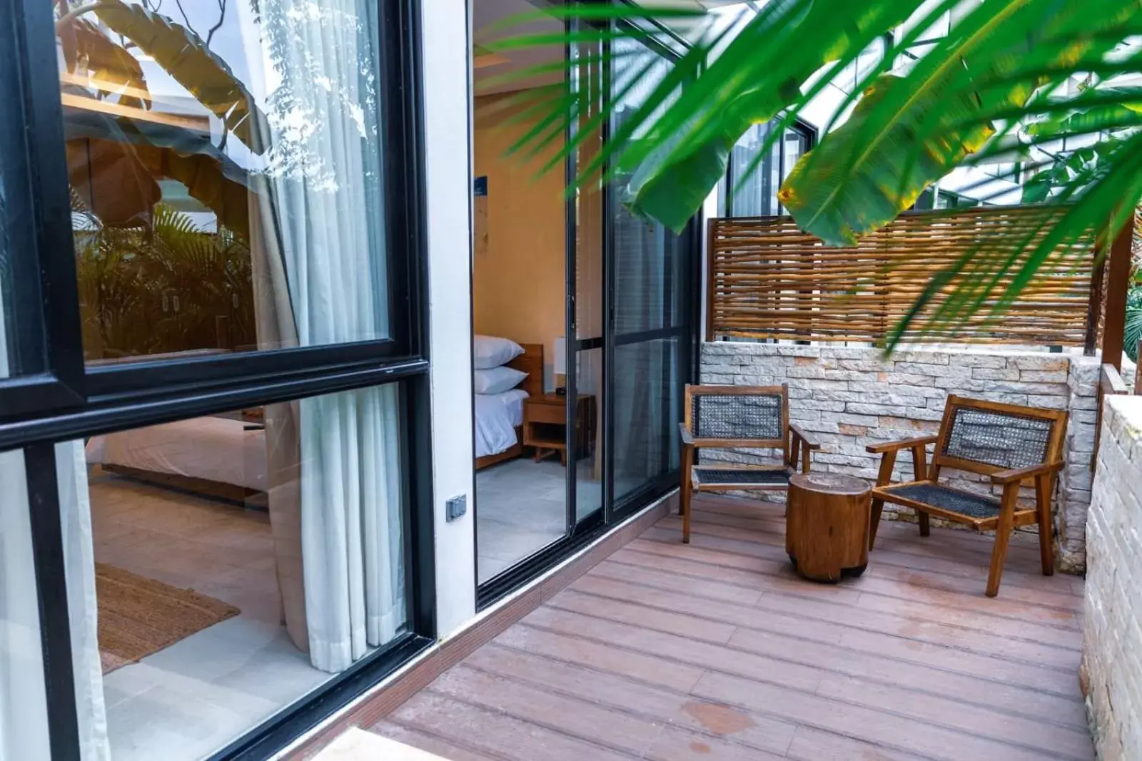 Patio, Balcony/Terrace in The Waves Tulum