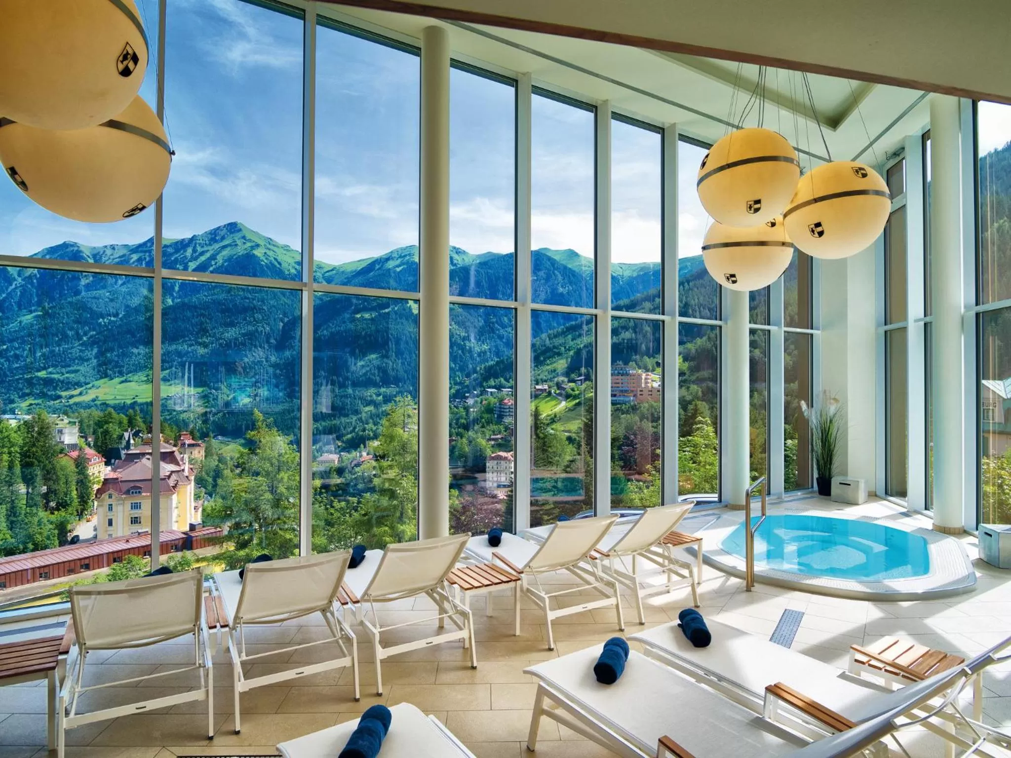 Spa and wellness centre/facilities in Hotel Salzburger Hof