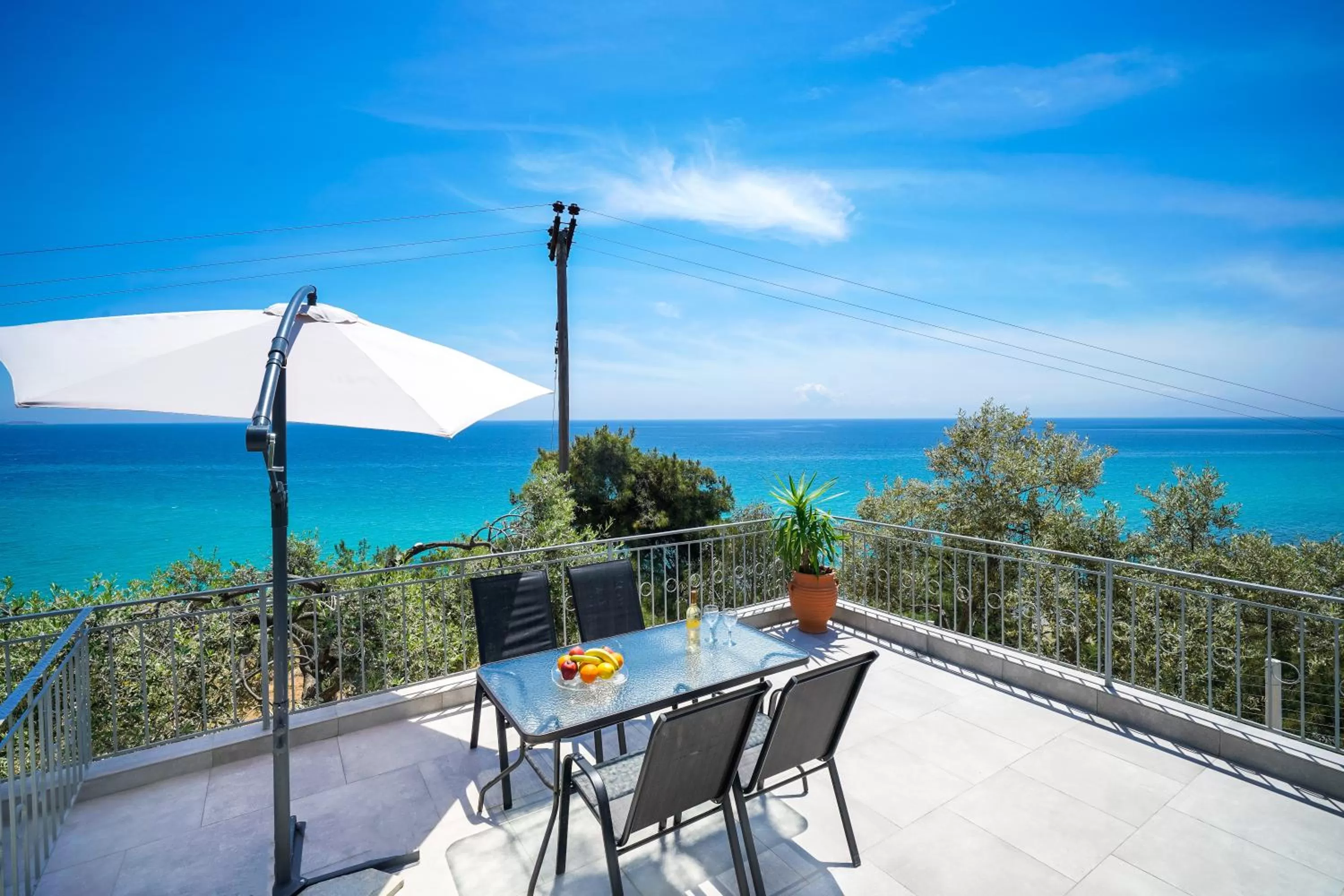 Patio in Endless View Villa