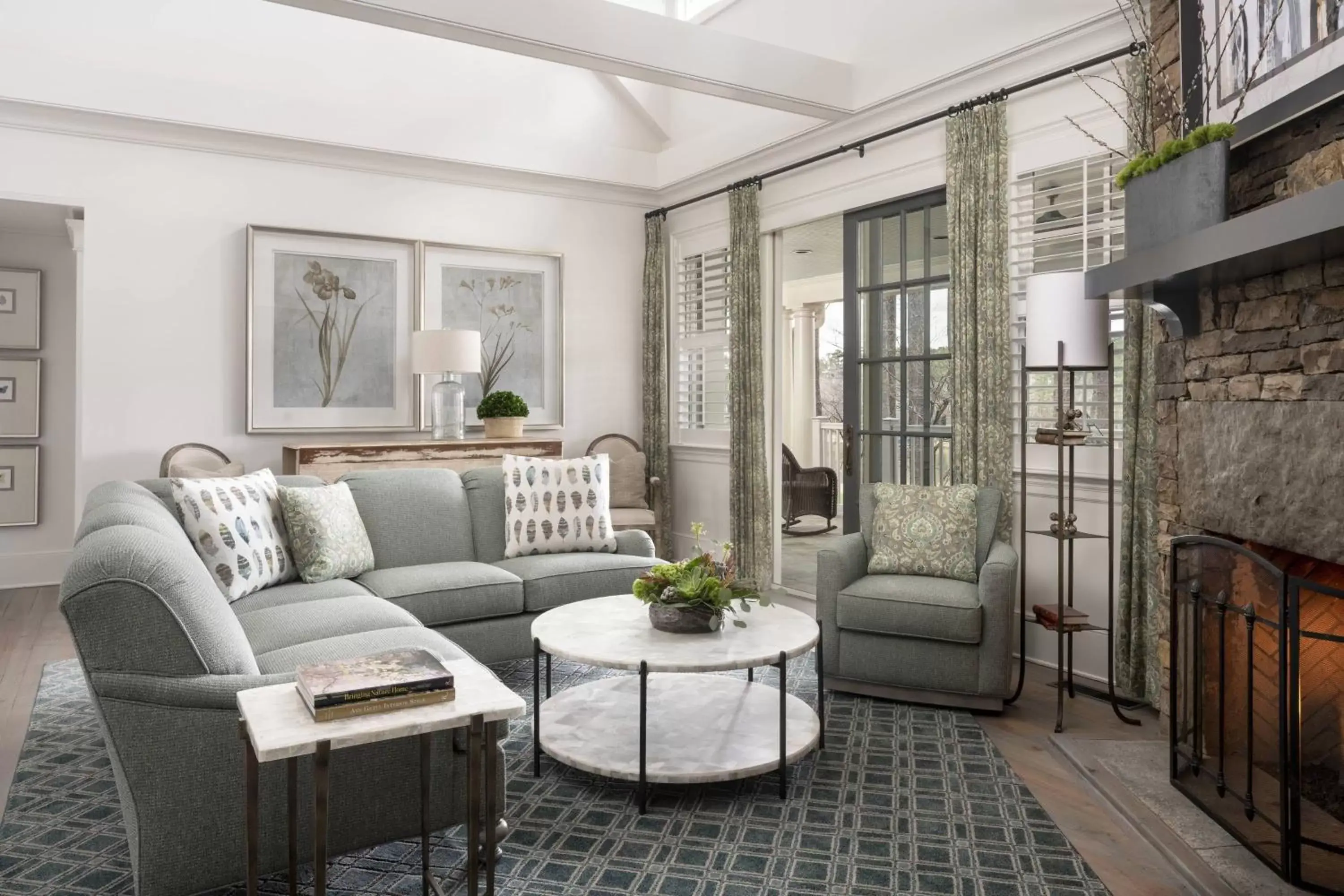 Living room, Seating Area in The Ritz-Carlton Reynolds, Lake Oconee