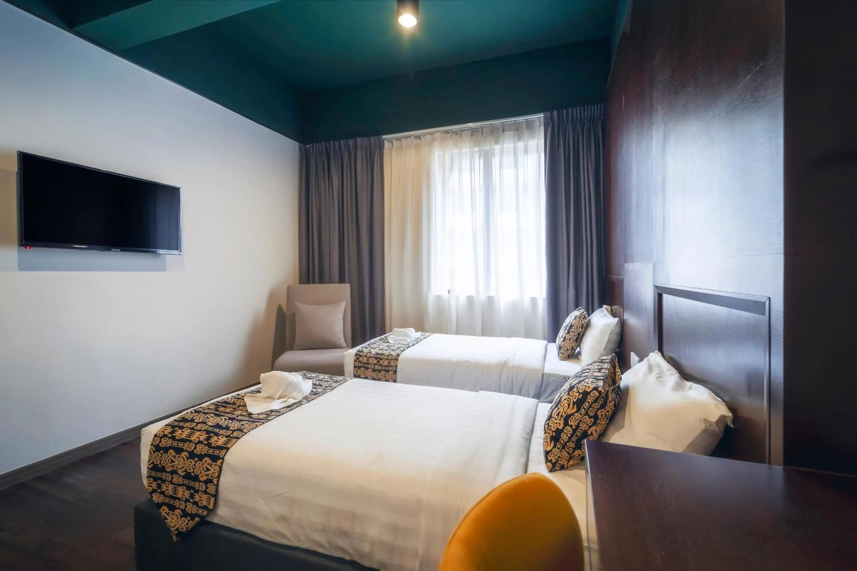 Photo of the whole room, Bed in East Riverine Boutique Hotel